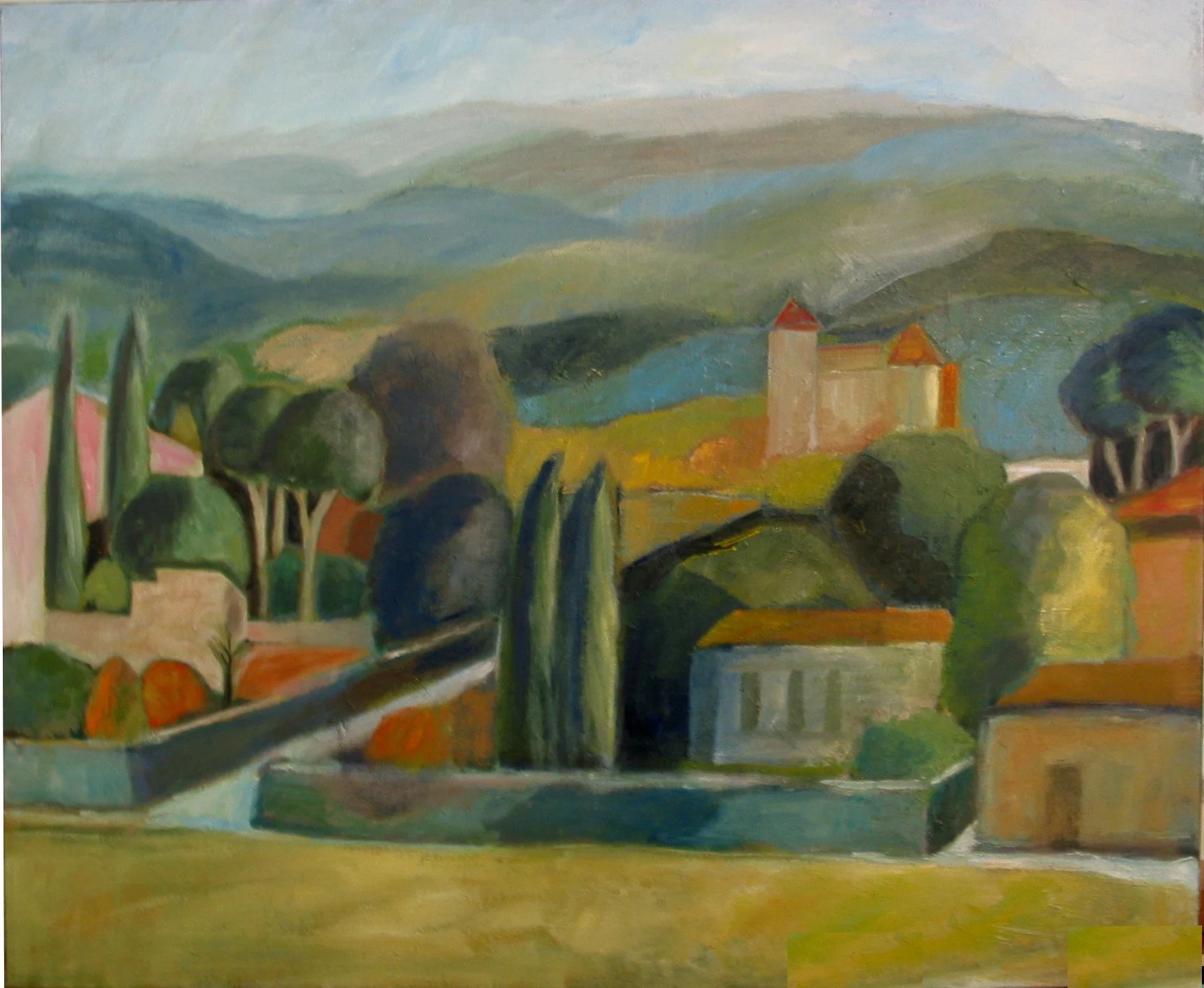 IV    Les montagnes bleu
 
60 x 80 cm