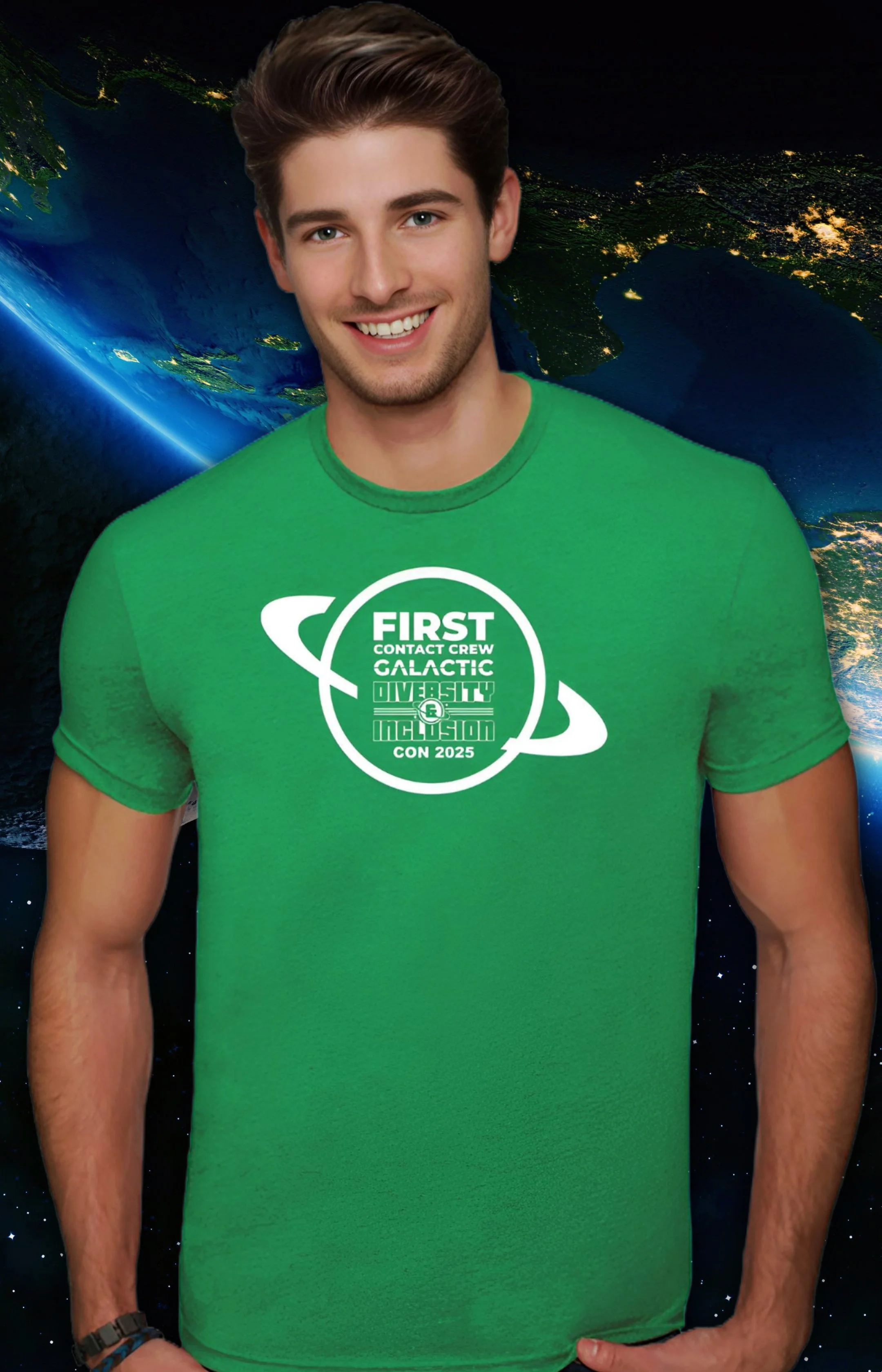 D&I CON FIRST CONTACT CREW 2025 T-SHIRT