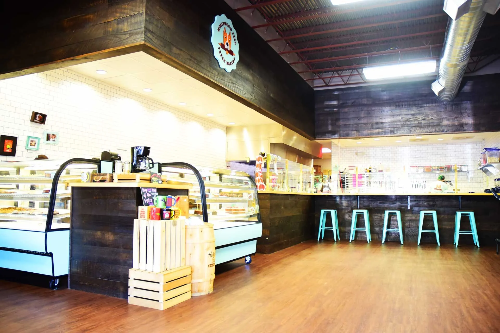 Interior design for dog biscuit bakery in Memphis, TN