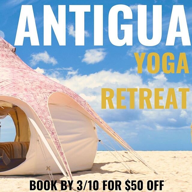 The raw beauty of Antigua is palpable! We can wait to experience this with you. ✨✨✨✨✨ This 7 day retreat in Antigua (May 3-9,2020) includes yoga, meditation, reiki and an abundance of experiences that will reset and renew you being! Make a deposit by