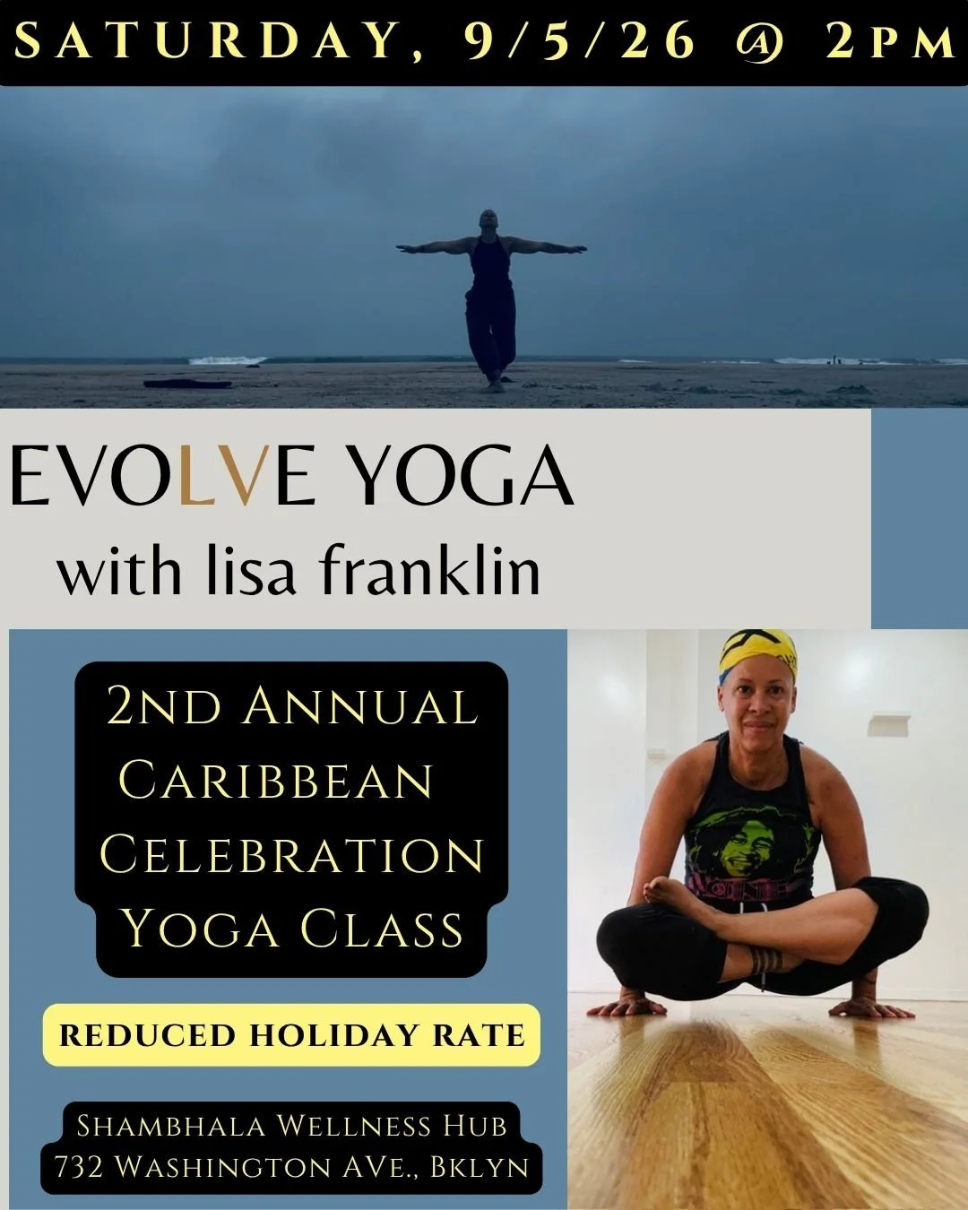 2nd Annual Caribbean Celebration Yoga Class