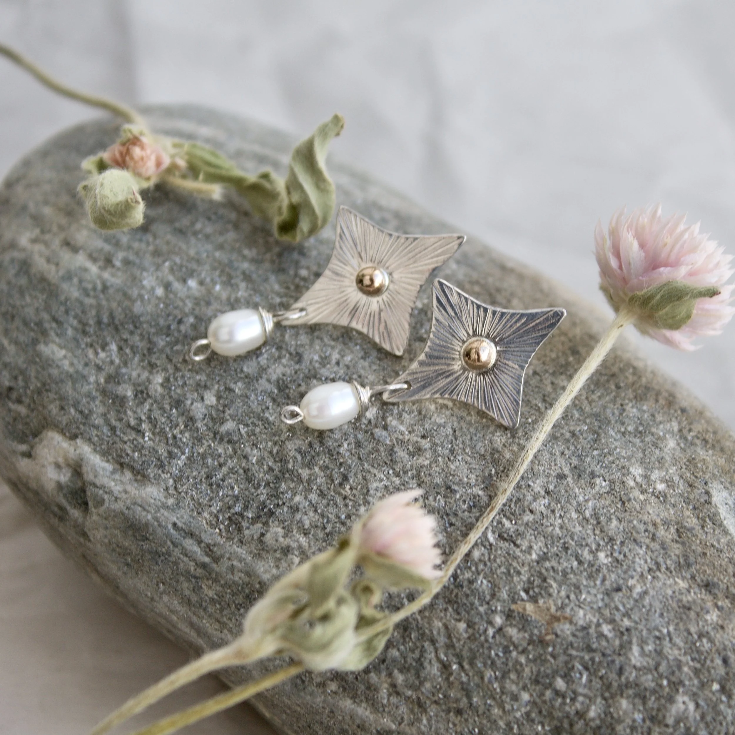 North Star Earrings no. 2 // READY TO SHIP