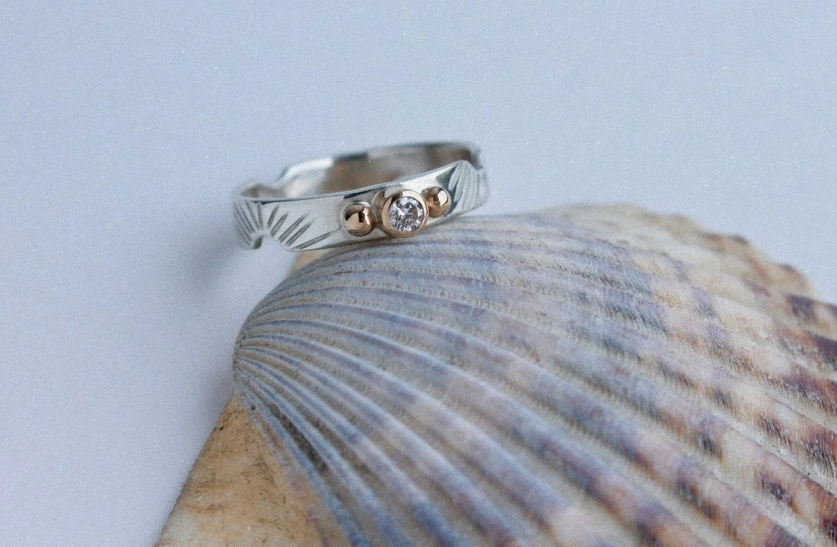 Negative Space Celestial Ring // MADE TO ORDER