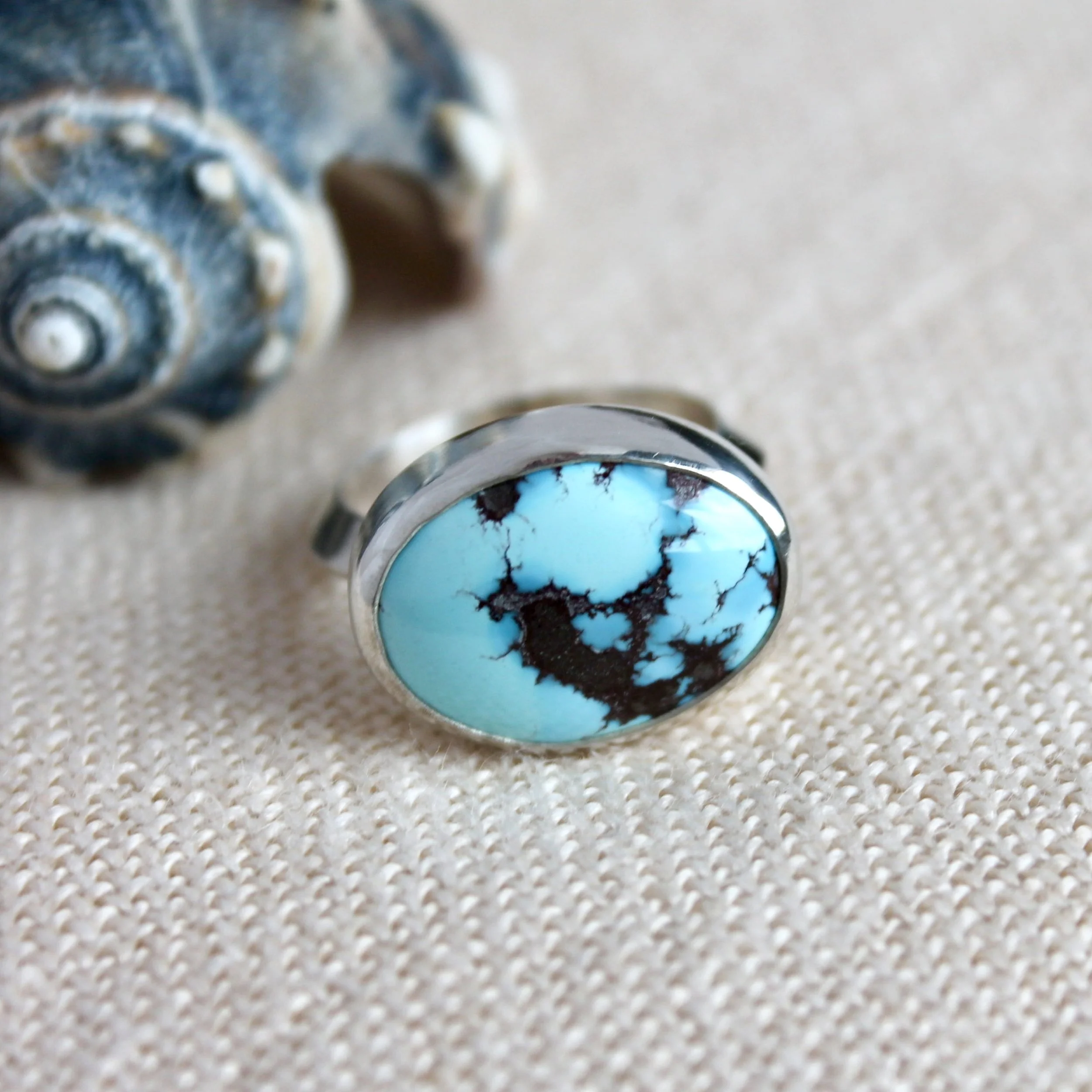 Golden Hills Turquoise East - West Ring