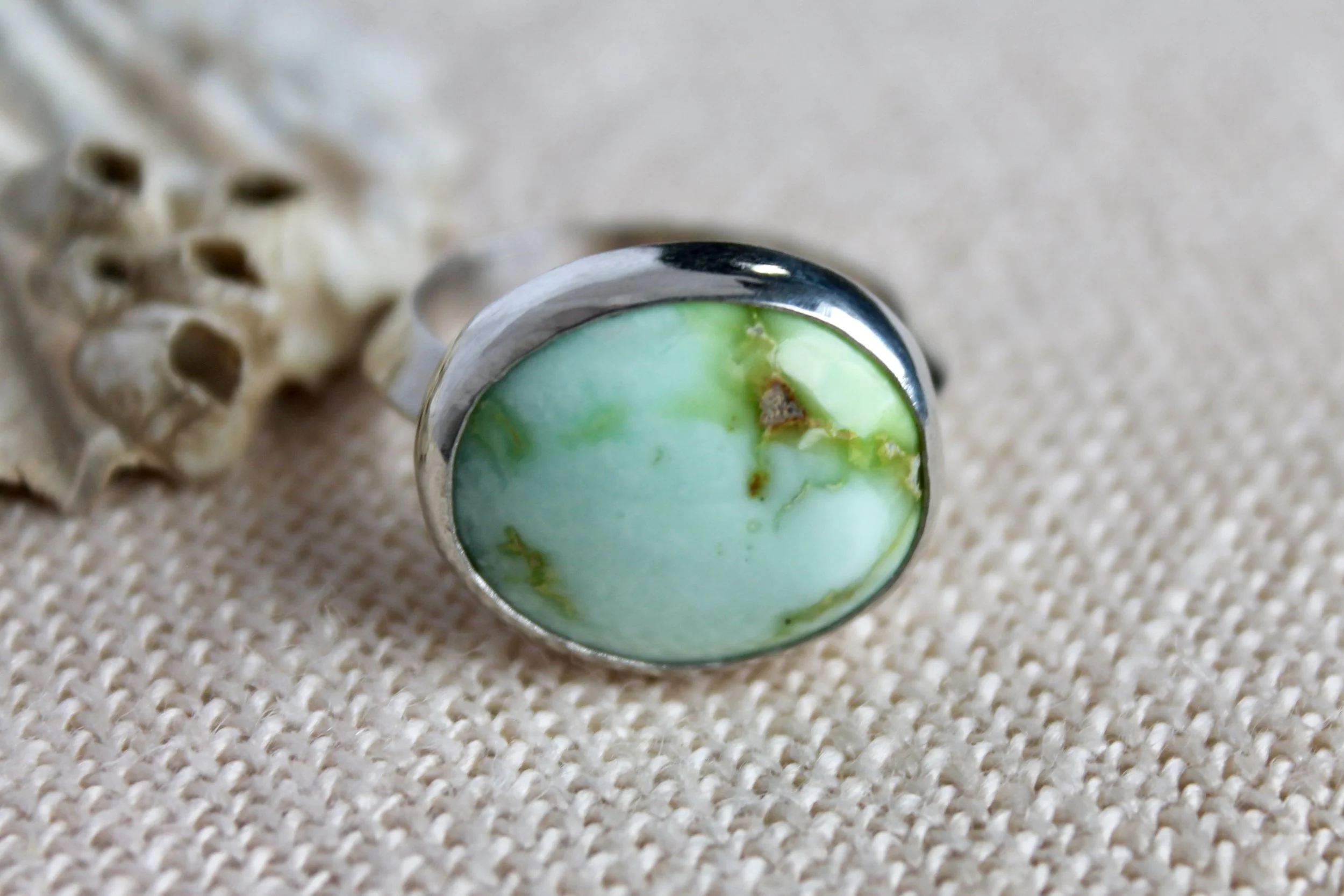 Palomino Turquoise East - West Ring