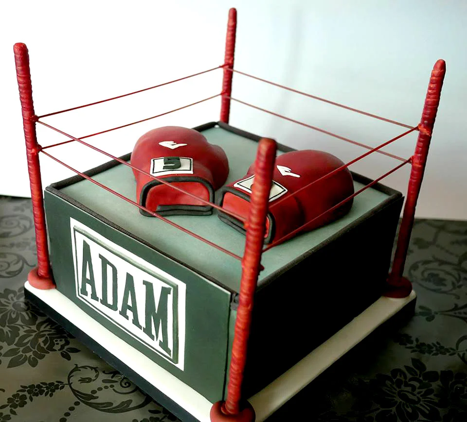Boxing Ring Cake