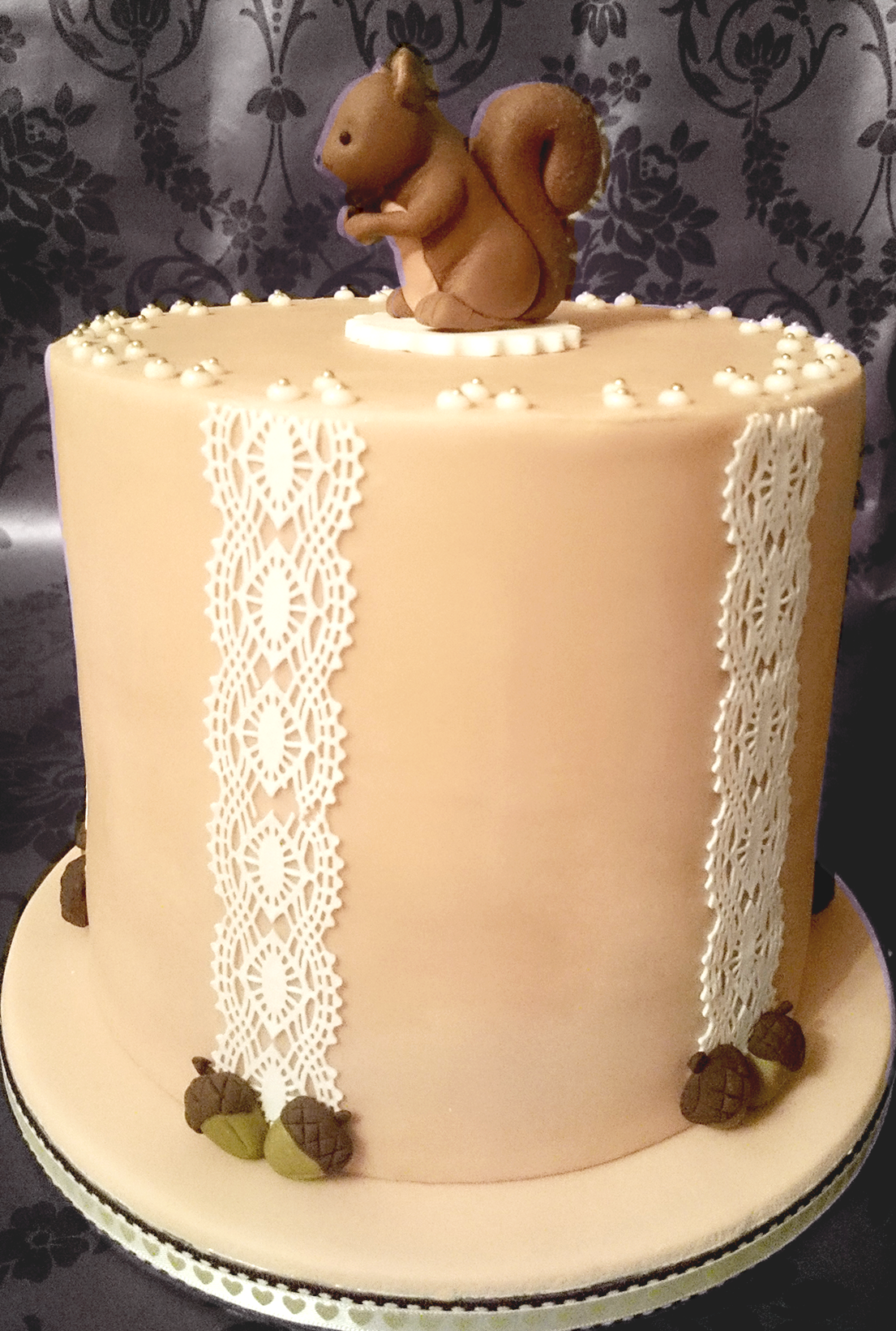 Double Barrel Squirrel Cake