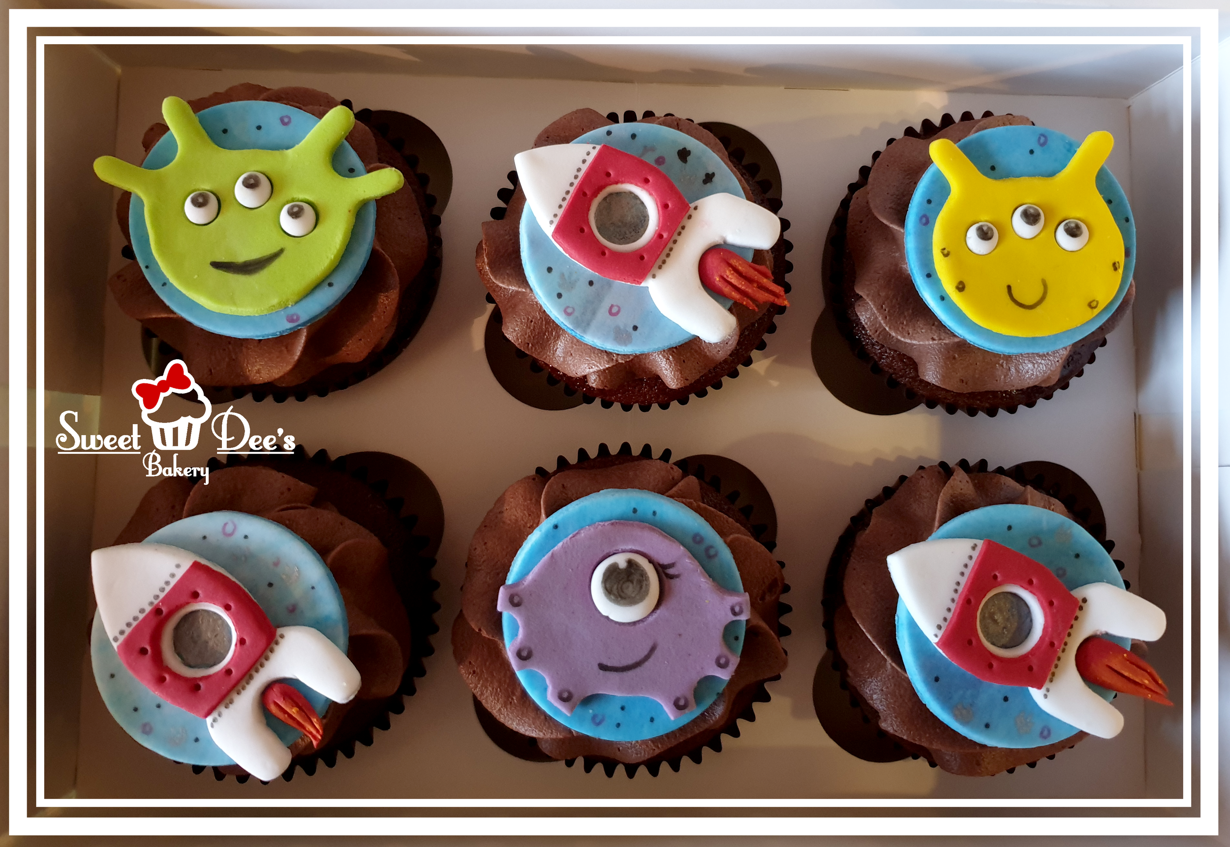24 Cbeebies Birthday edible Personalised Cupcake Toppers