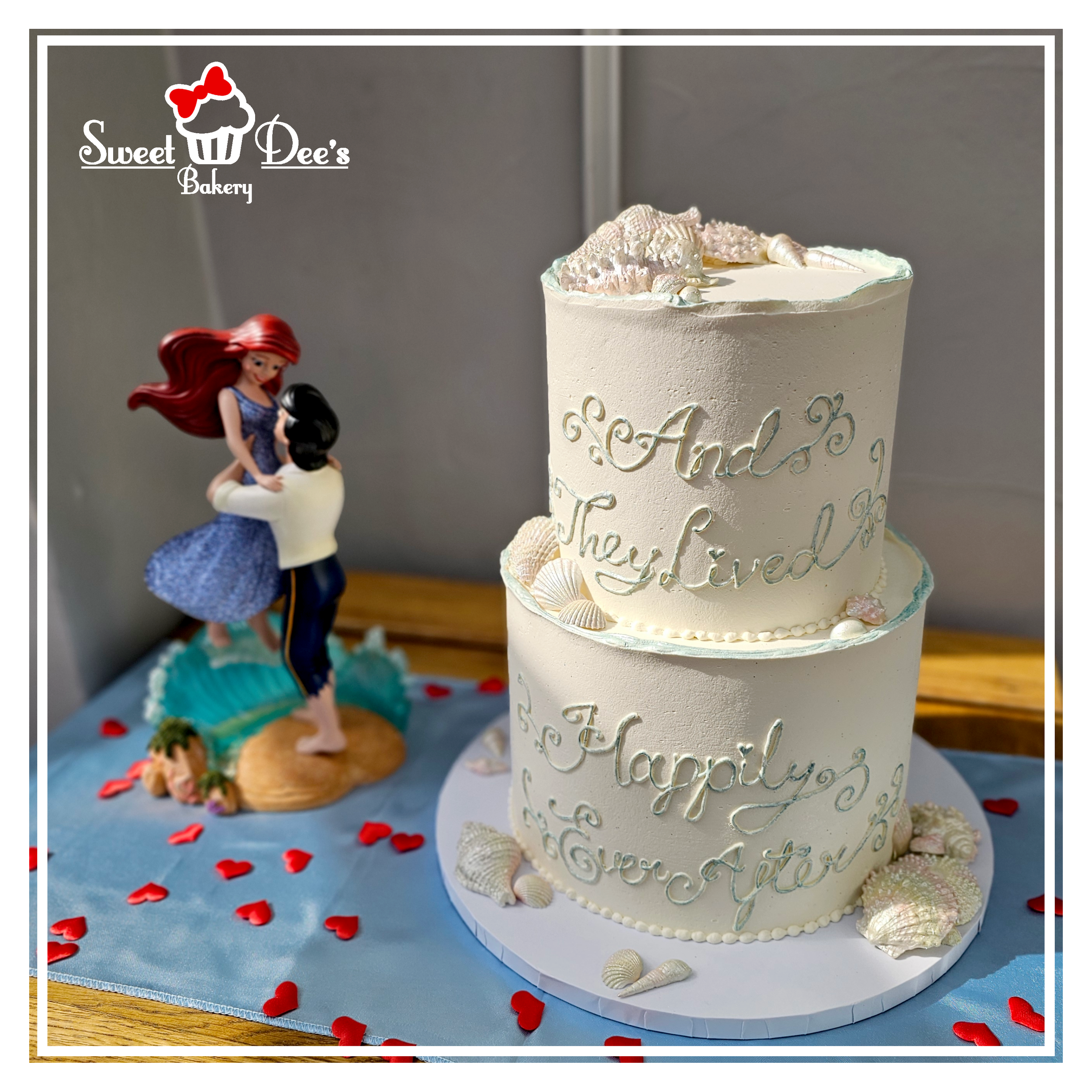 Happily Ever After Disney Wedding cake