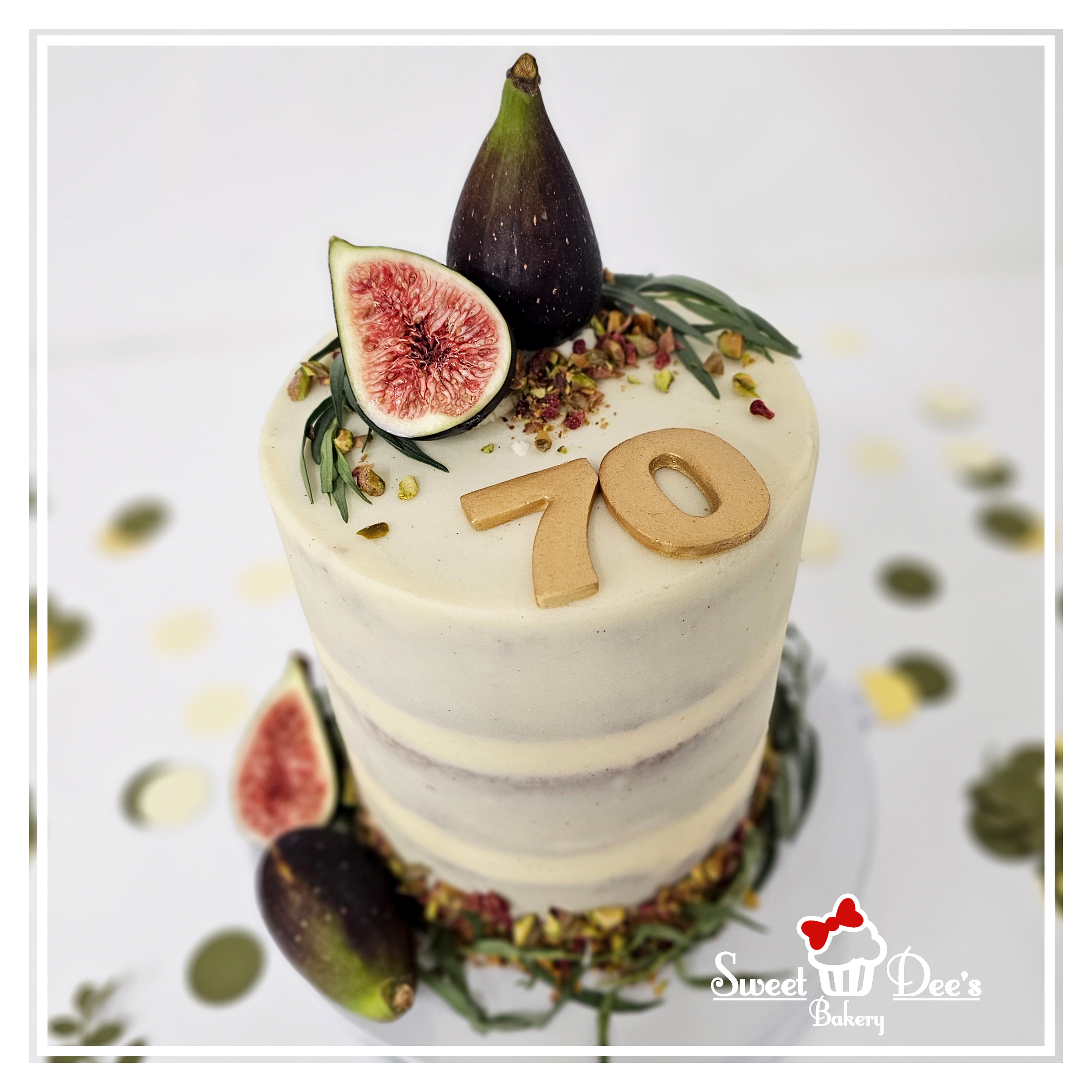 Figs and Pistachio Cake