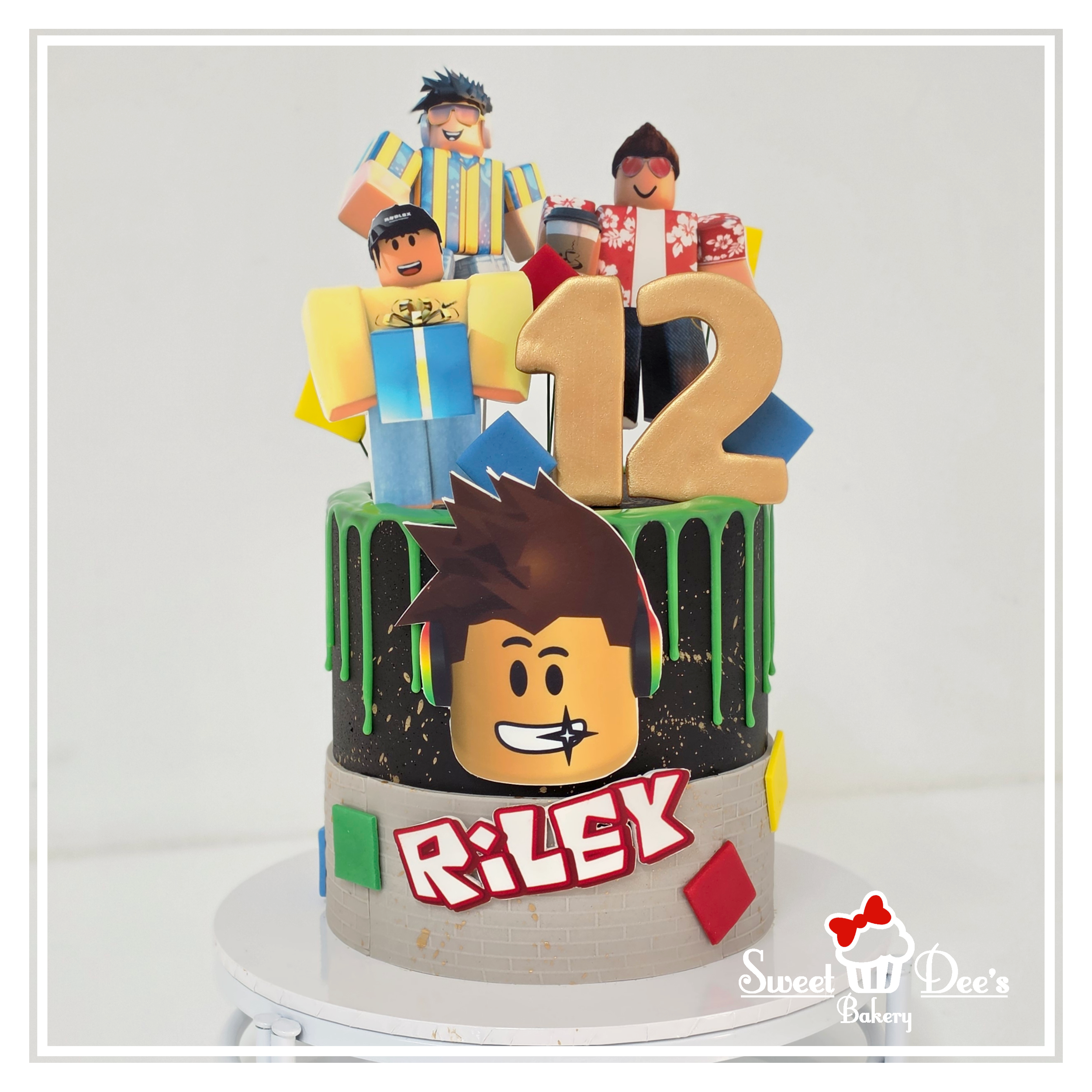 Roblox Birthday cake