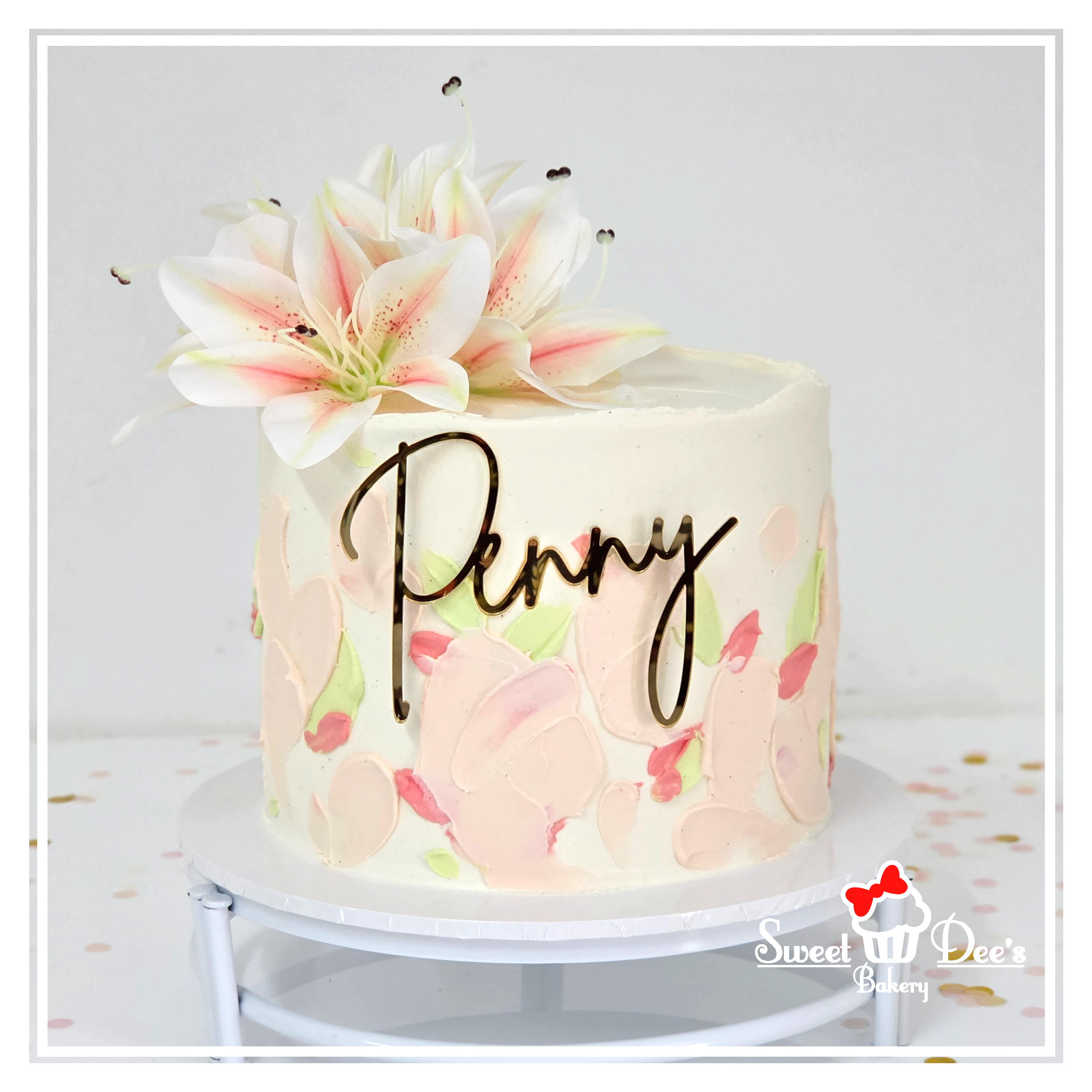 Summer Lillies Cake