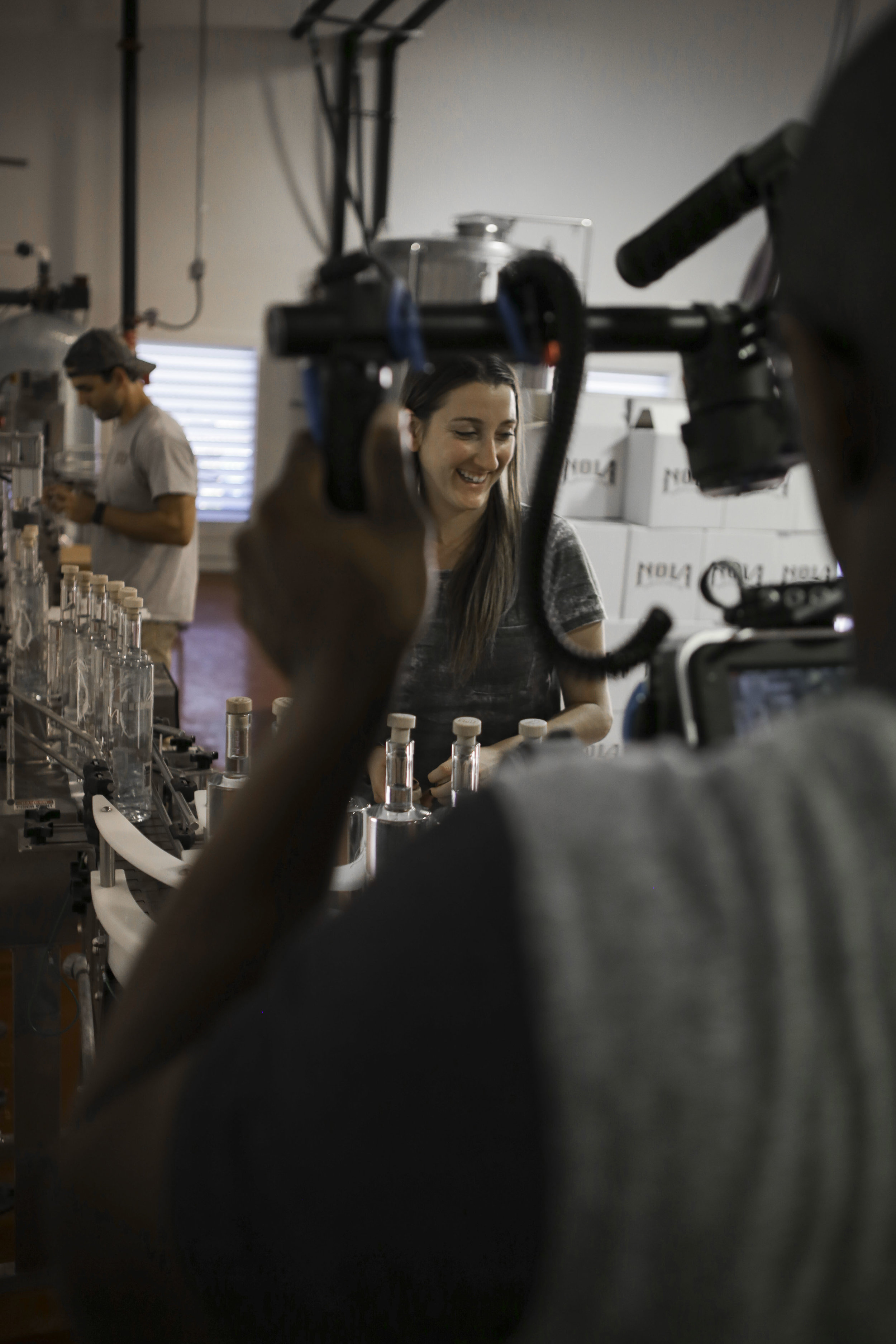 NOLA Distilling Assembly Line Photo