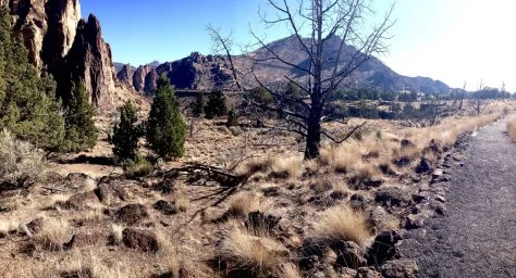 The Smith Rock fire spread to Northern Point