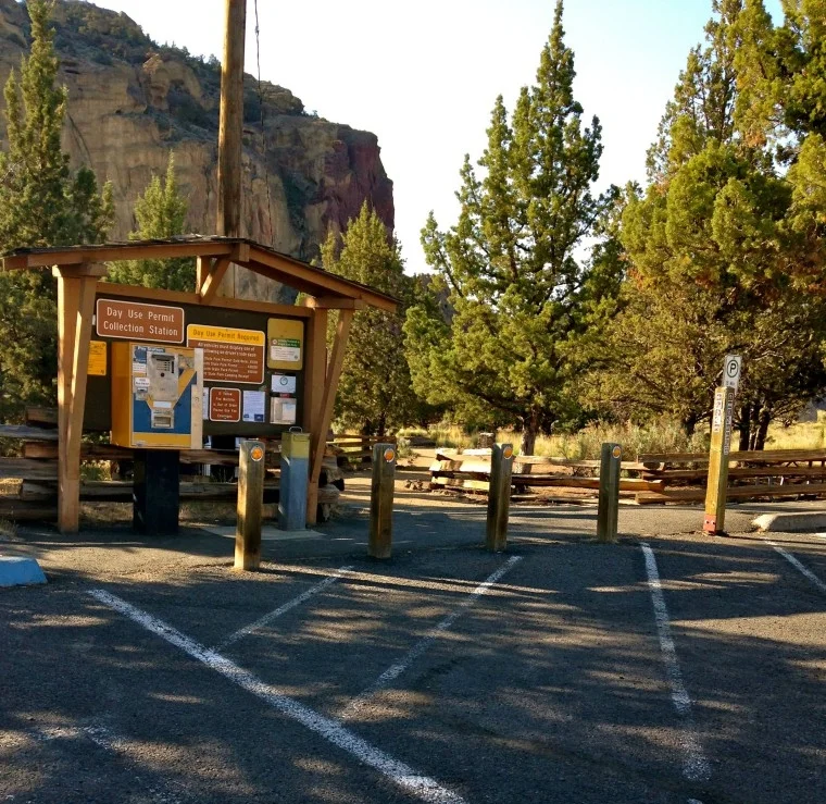 Main Fee Station at Smith Rock State Park