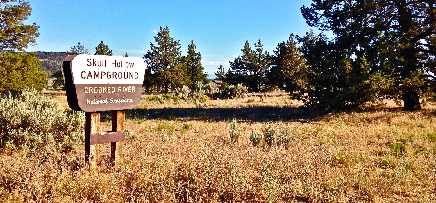 Skull Hollow campground today