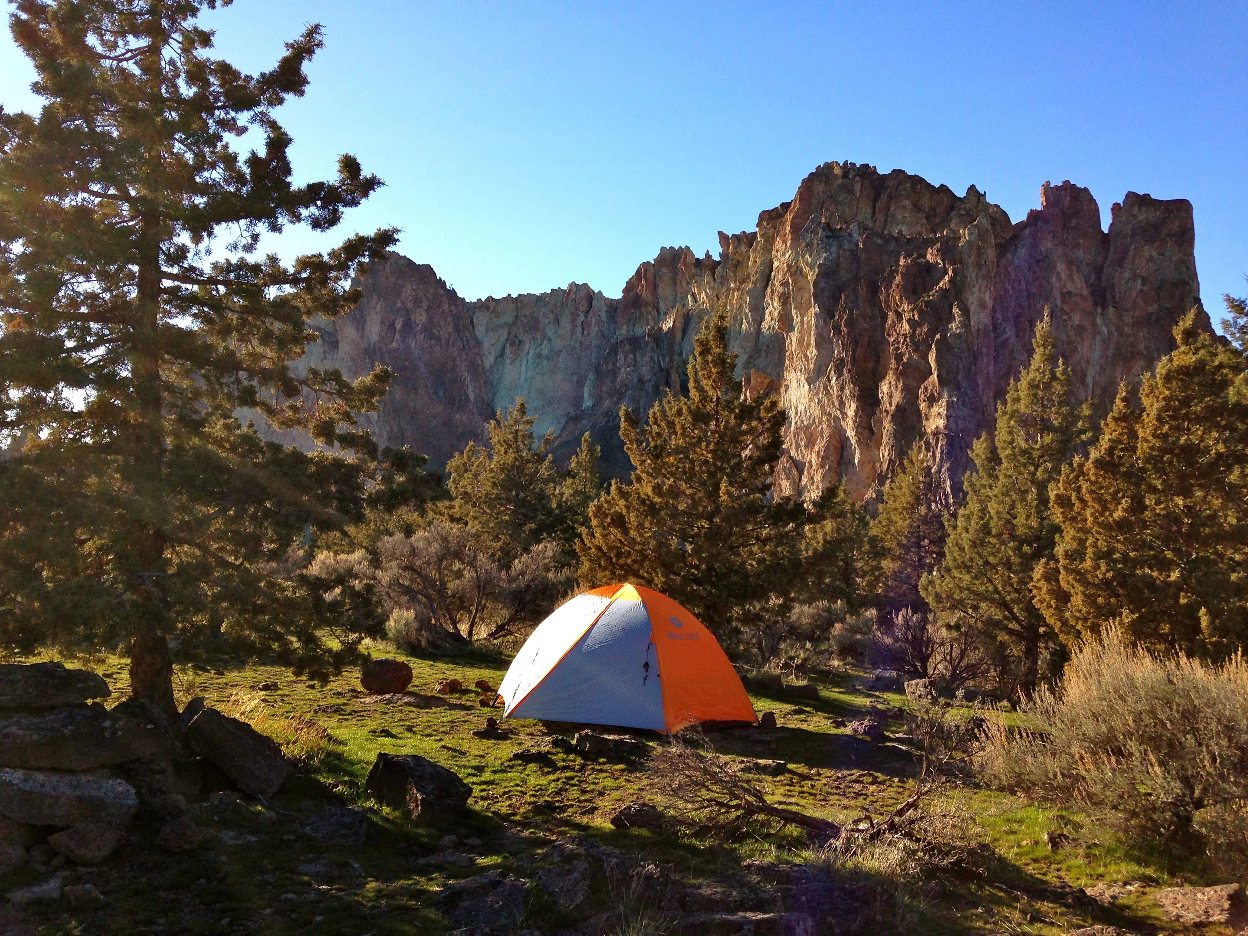 Smith Rock State Park "Bivy" Campground — Smith Rock