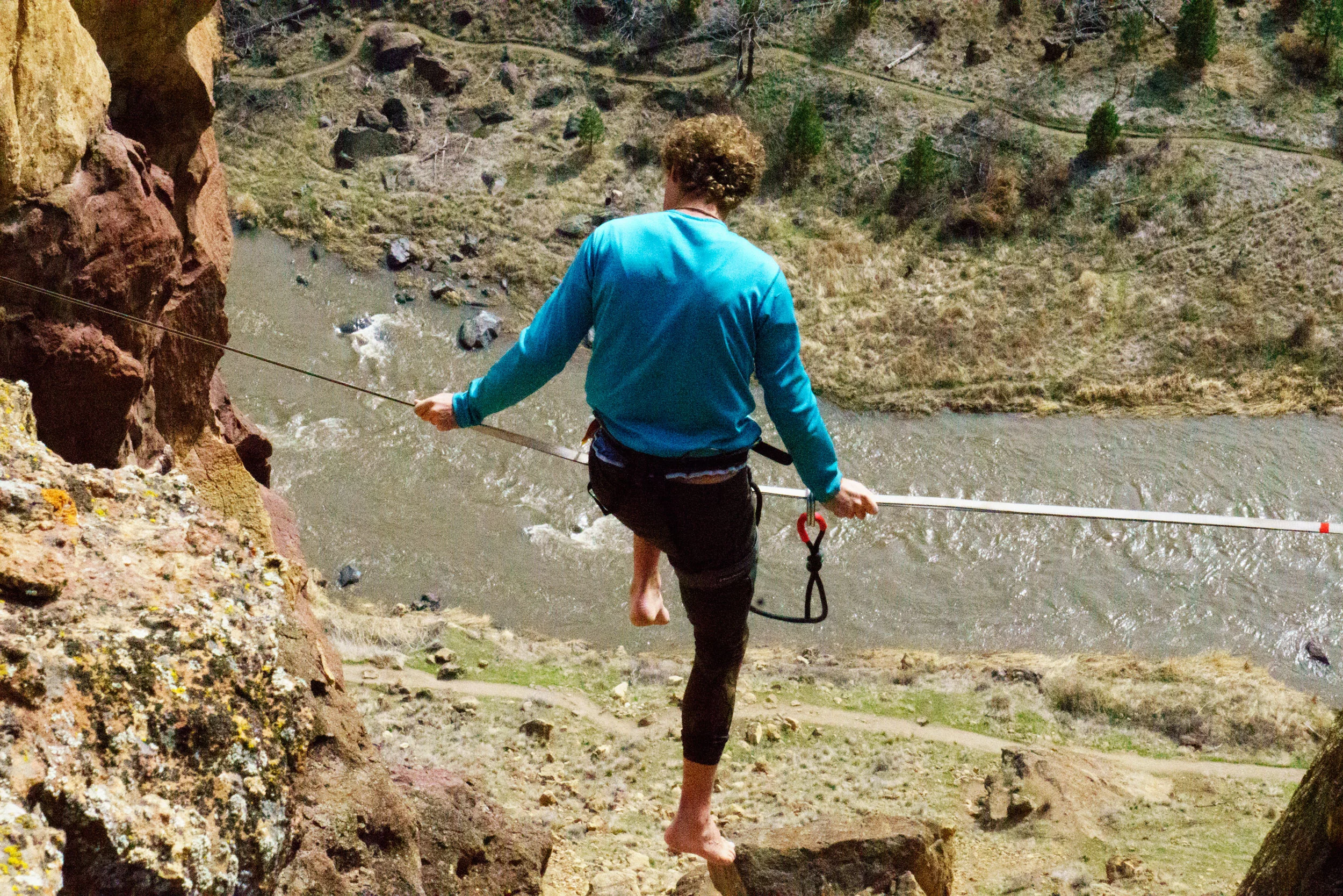 Slackline or Highline at Smith Rock State Park — Smith