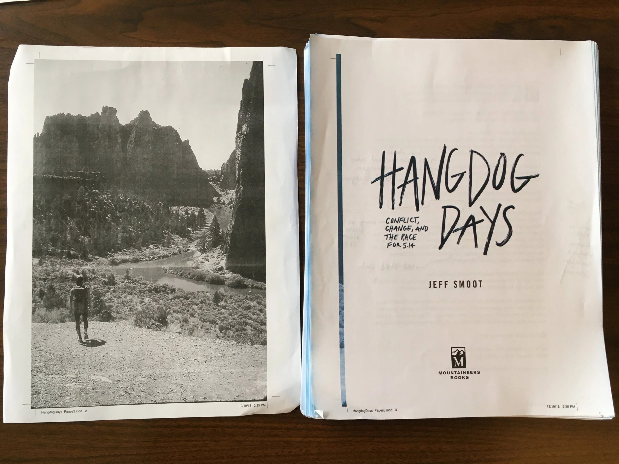 The author is still waiting to digest the years of editing to read the final publication. Image courtesy of Jeff Smoot.