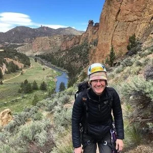 Sarah Wolfe, Smith Rock Craggin’ Classic Organizer and founder of Oregon Climbs e-news.
