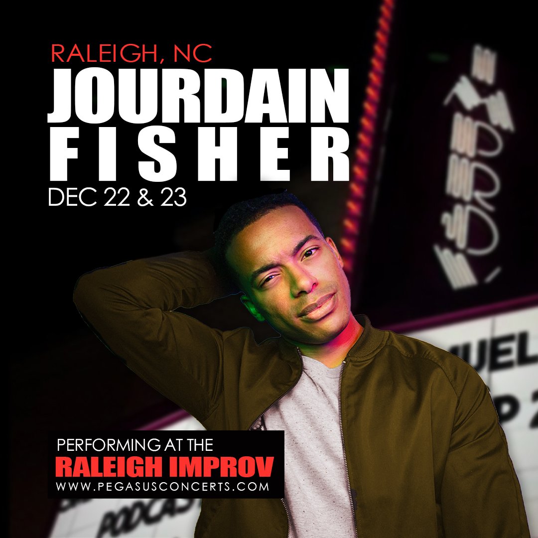 Stand up comedian Jourdain Fisher performing in Raleigh, NC at the Raleigh Improv