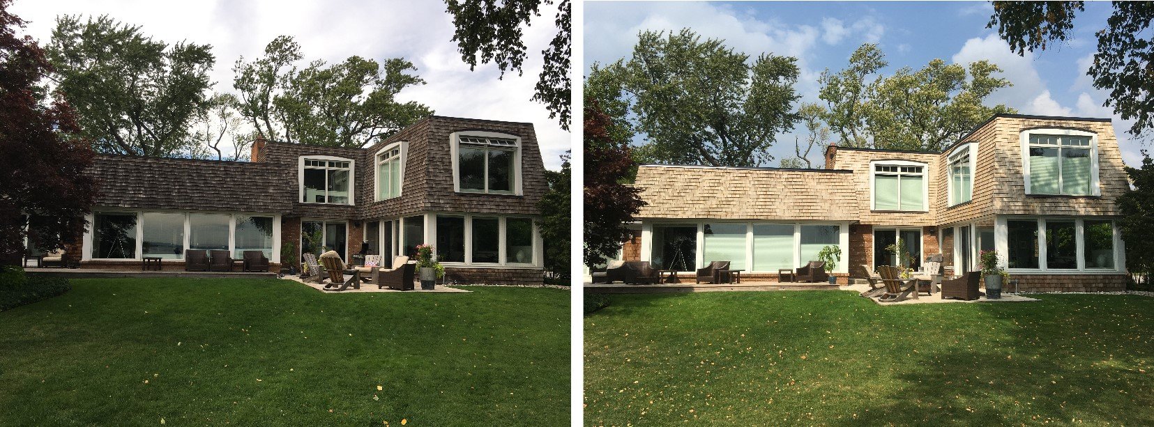 How do you rejuvenate cedar siding?