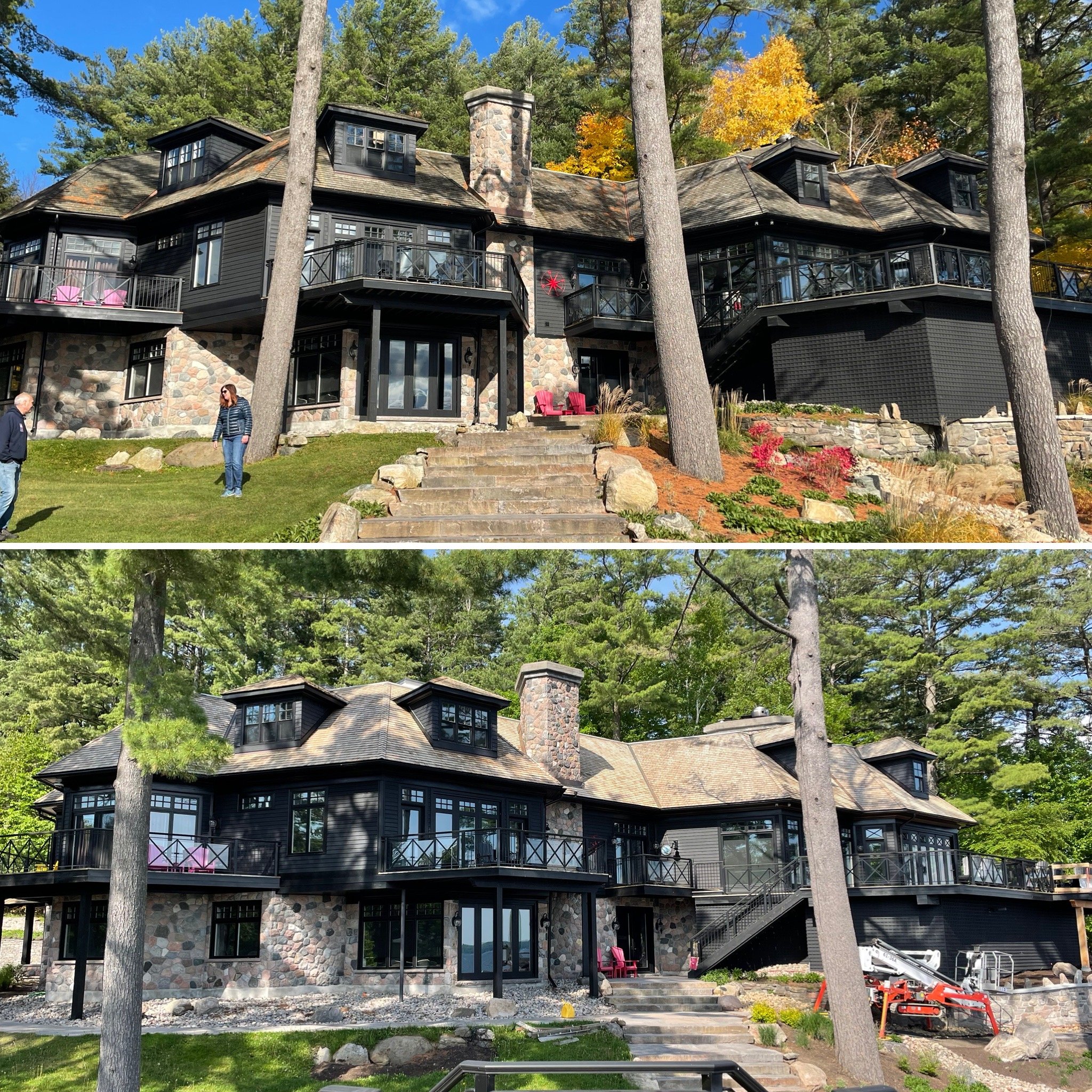 Cedar Roof Cleaning Muskoka