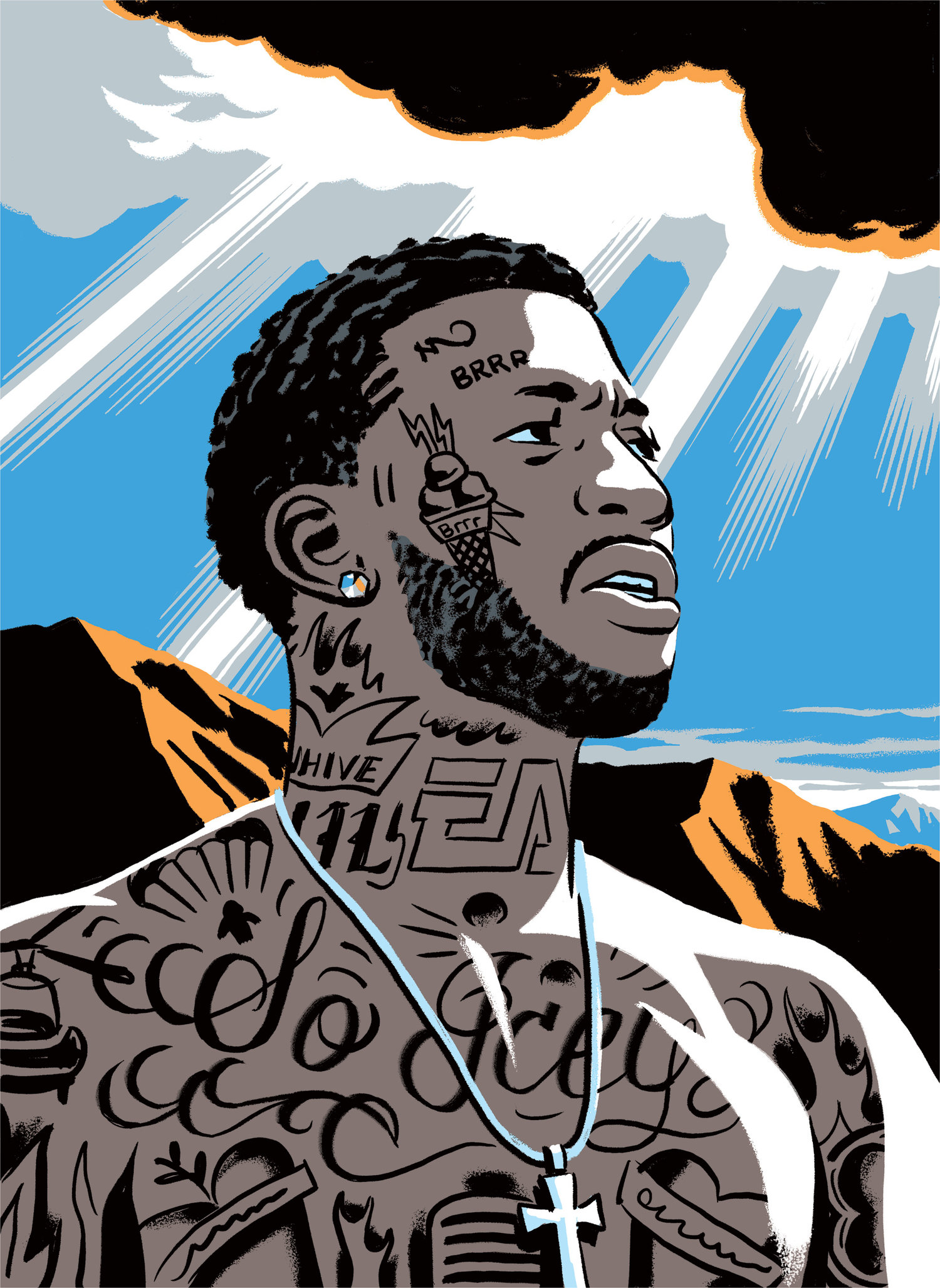 løn tilnærmelse hud Gucci Mane, Reborn — R Kikuo Johnson