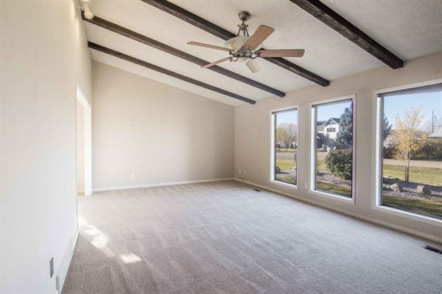 The two things it takes to sell my husband and I on a home: vaulted ceilings and too many windows.