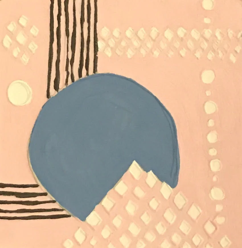 Other Landscape , painted tile, 2016