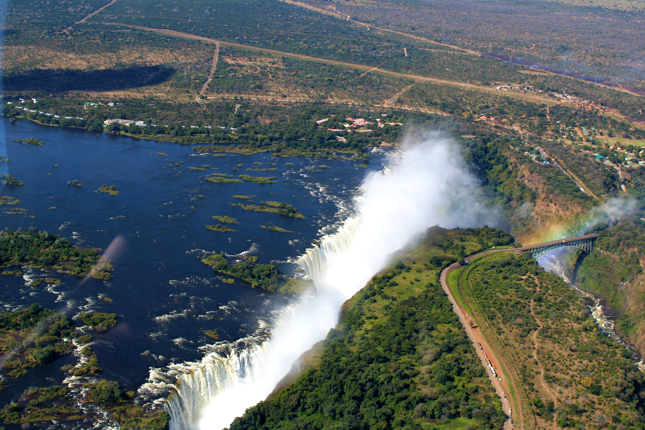 Victoria Falls, Zimbabwe - 1 of the 7 Wonders of the Natural World!