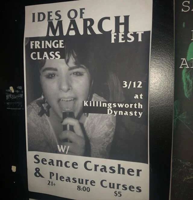 @idesofmarchfest is still going on tonight as we play at @dynastypdx with @seancecrasher and @fringestagramz