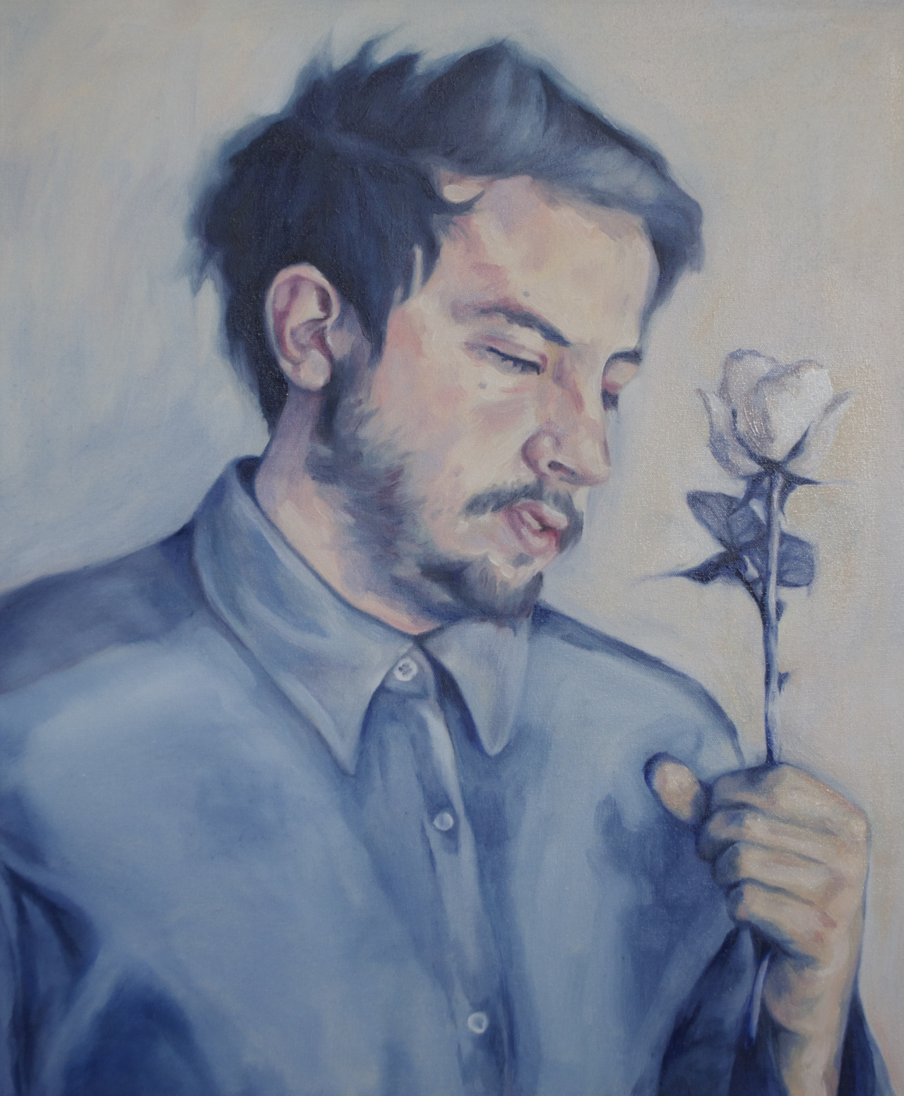 Blue Boy, Oil on Canvas, 2015