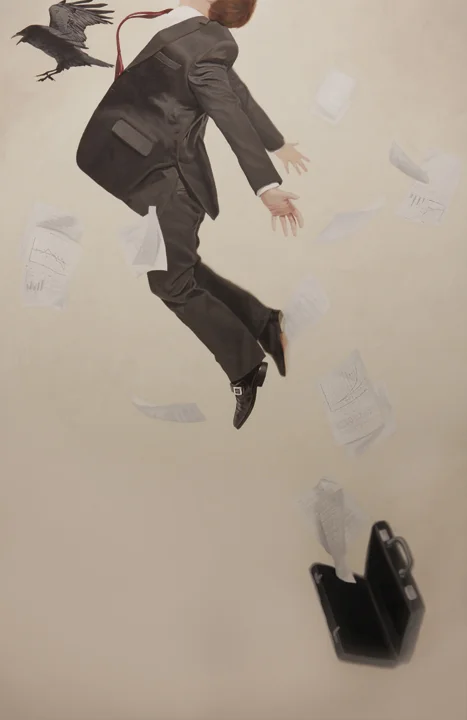 Remission 46" x 30" Oil on Panel