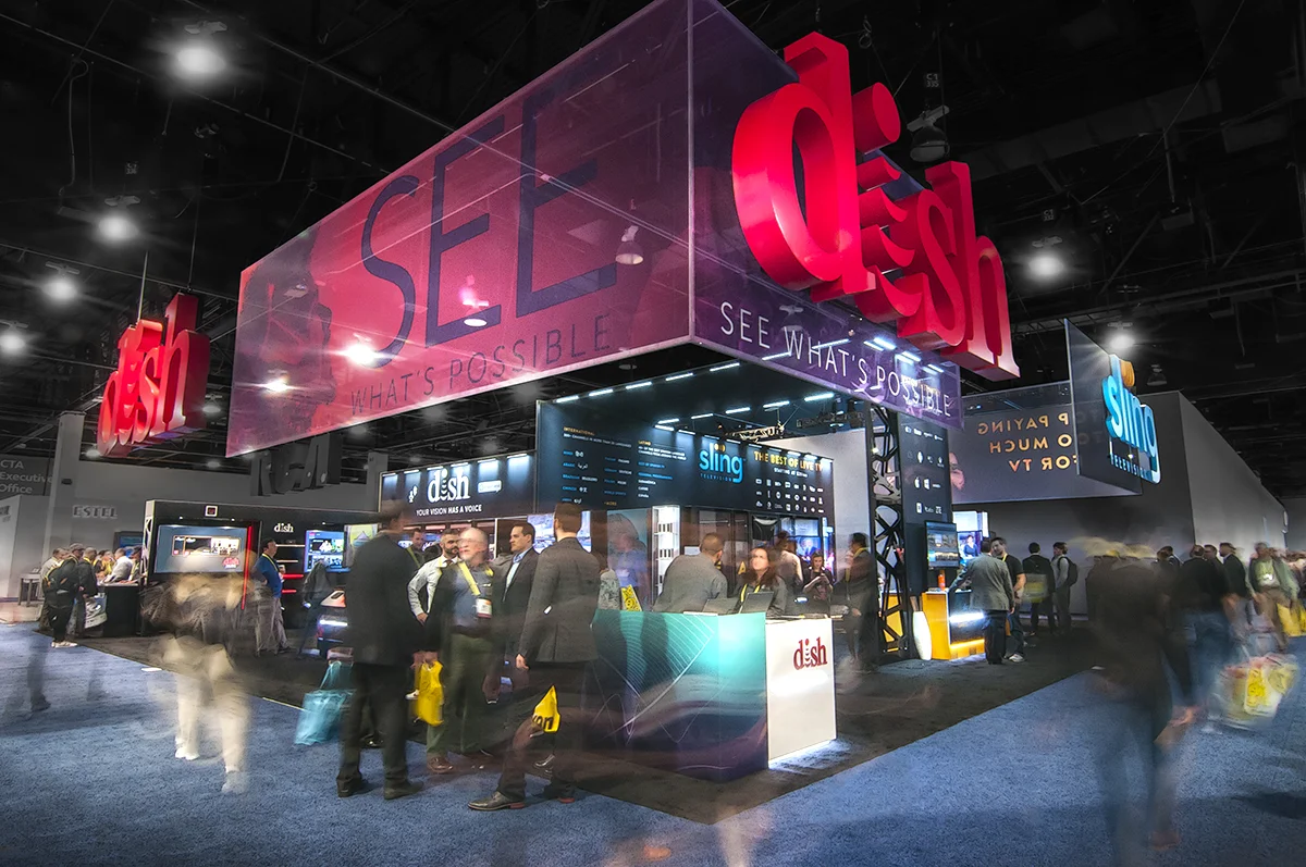 CES 2017 DISH Booth Graphics