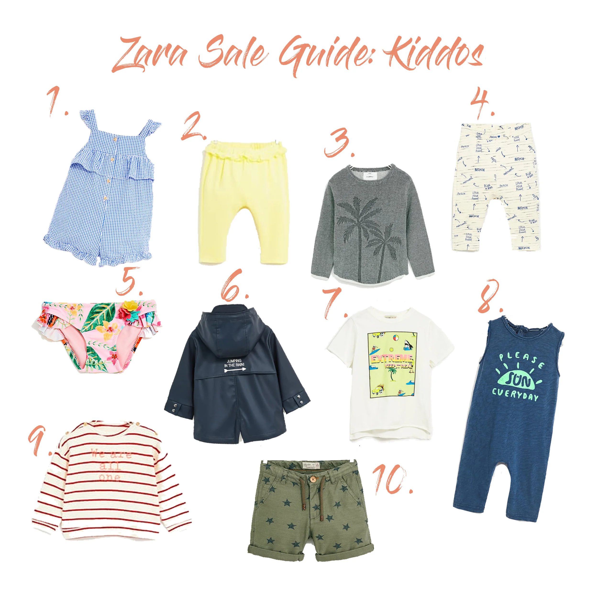 zara kids sales
