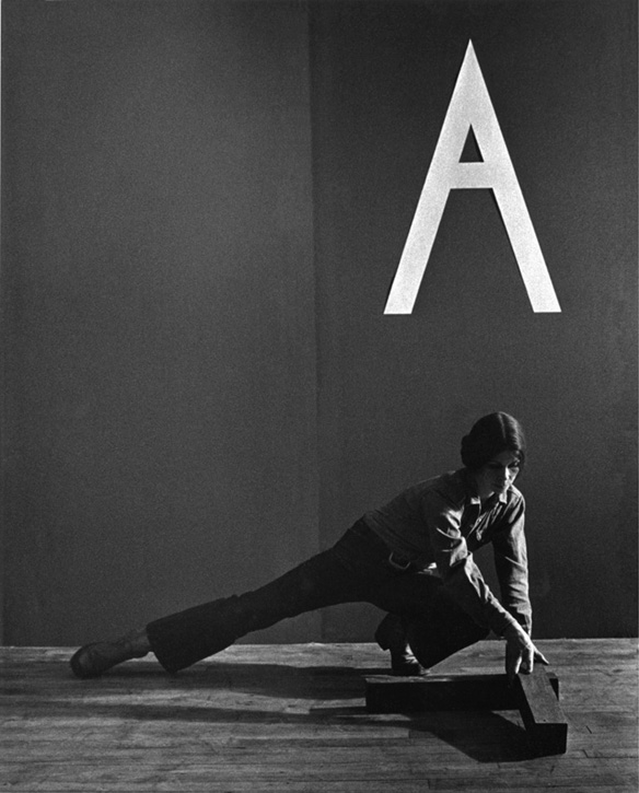 Art is Political ( 1975 ) A nine-part black and white photographic series based on the narrative from It’s Still Privileged Art