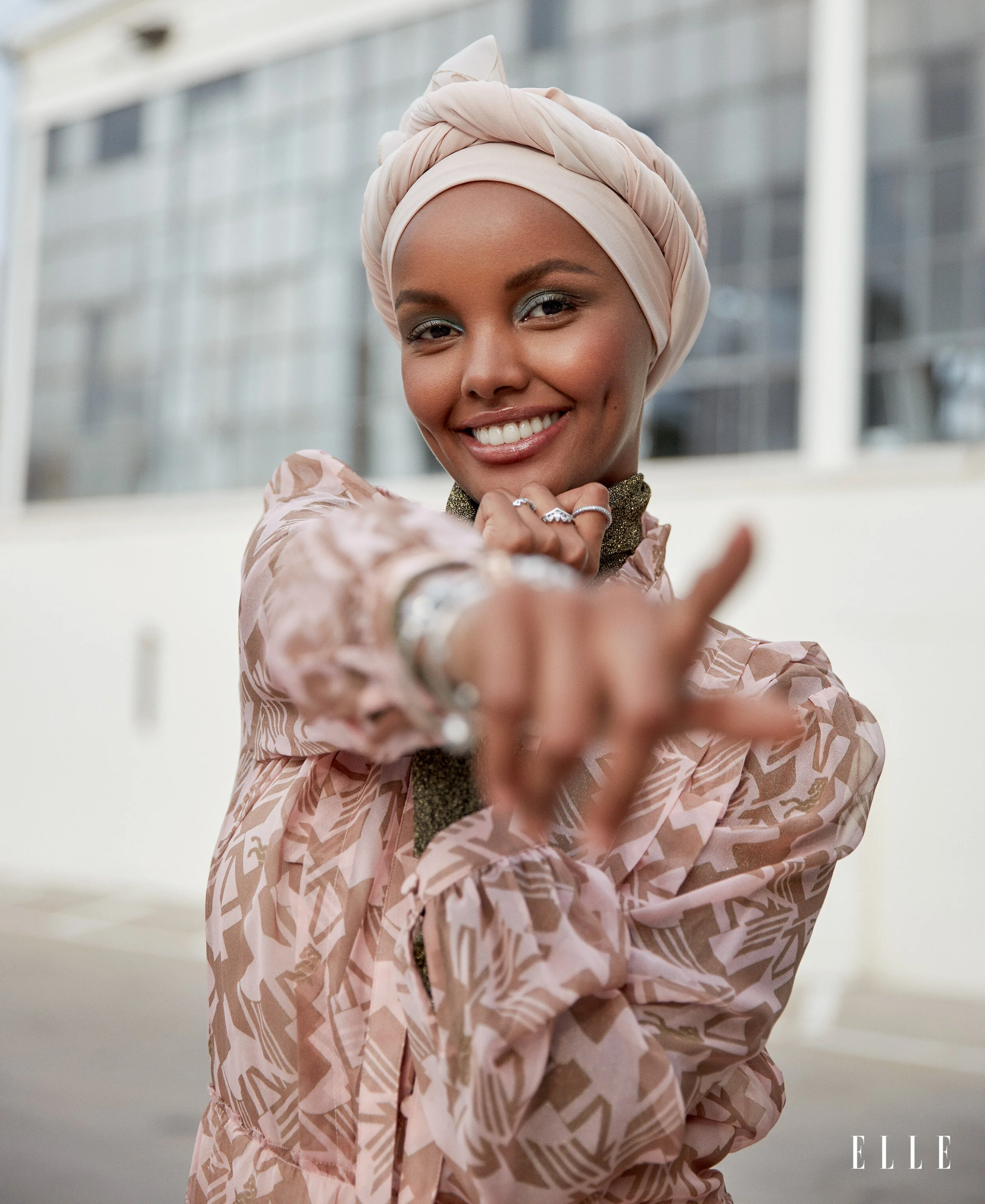 Halima for Elle Magazine