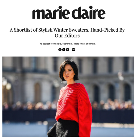 Marie Claire Feature