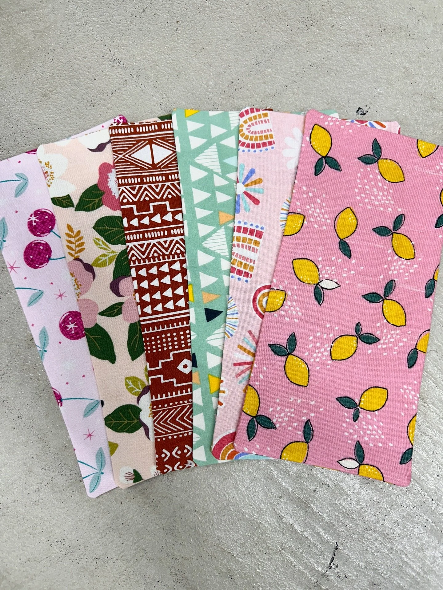 been cutting lots of prints for spring!