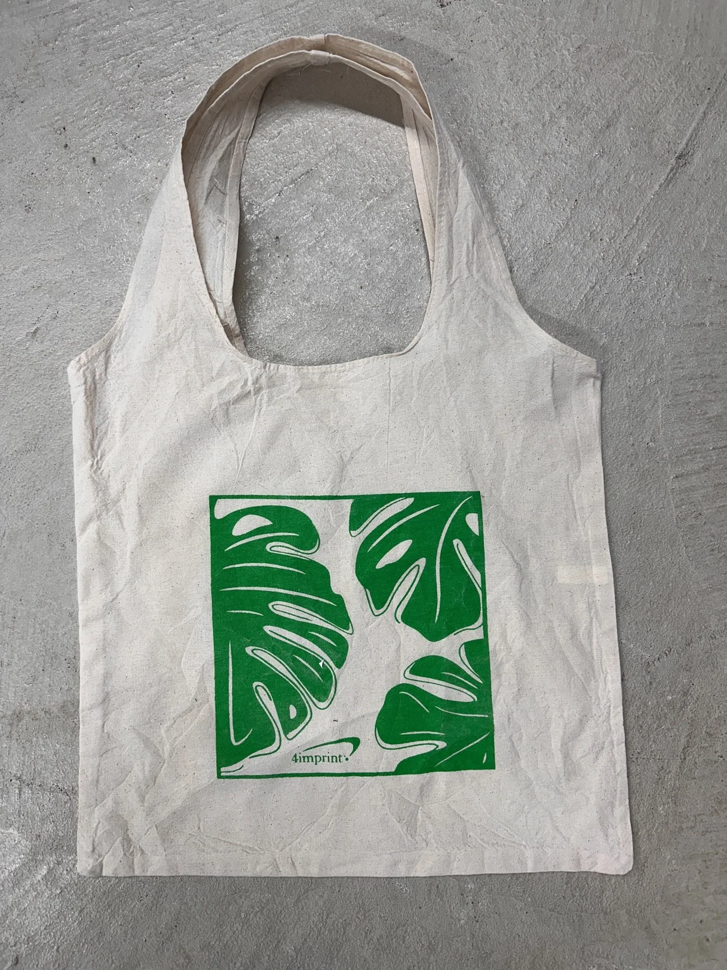 before and after of this branded tote i found at the thrift store. available for purchase on my website with free shipping ☺️