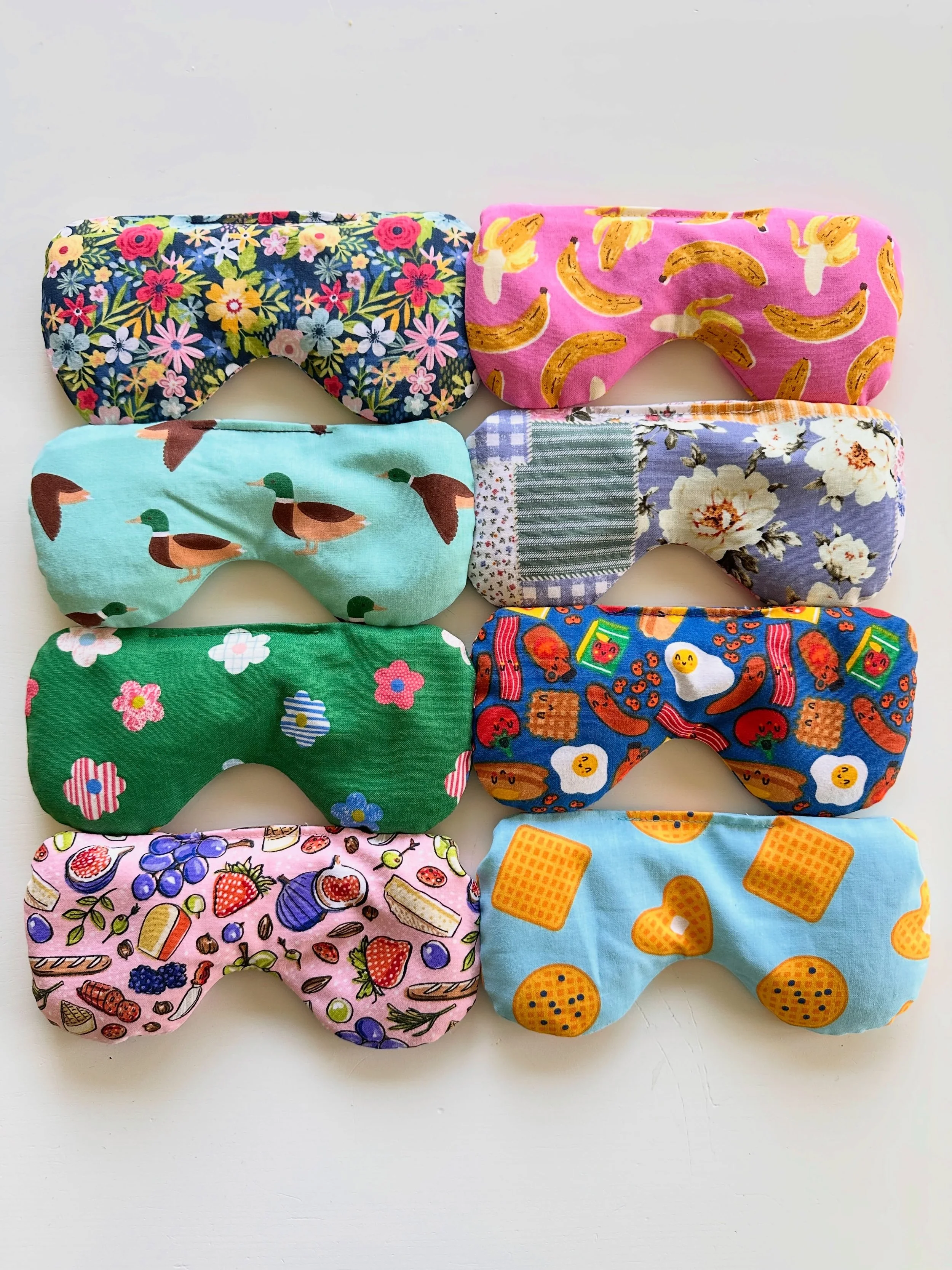 i love all of the fun patterns of rice eye masks that @reduce.reuse.refillery selected with their recent order 🥰