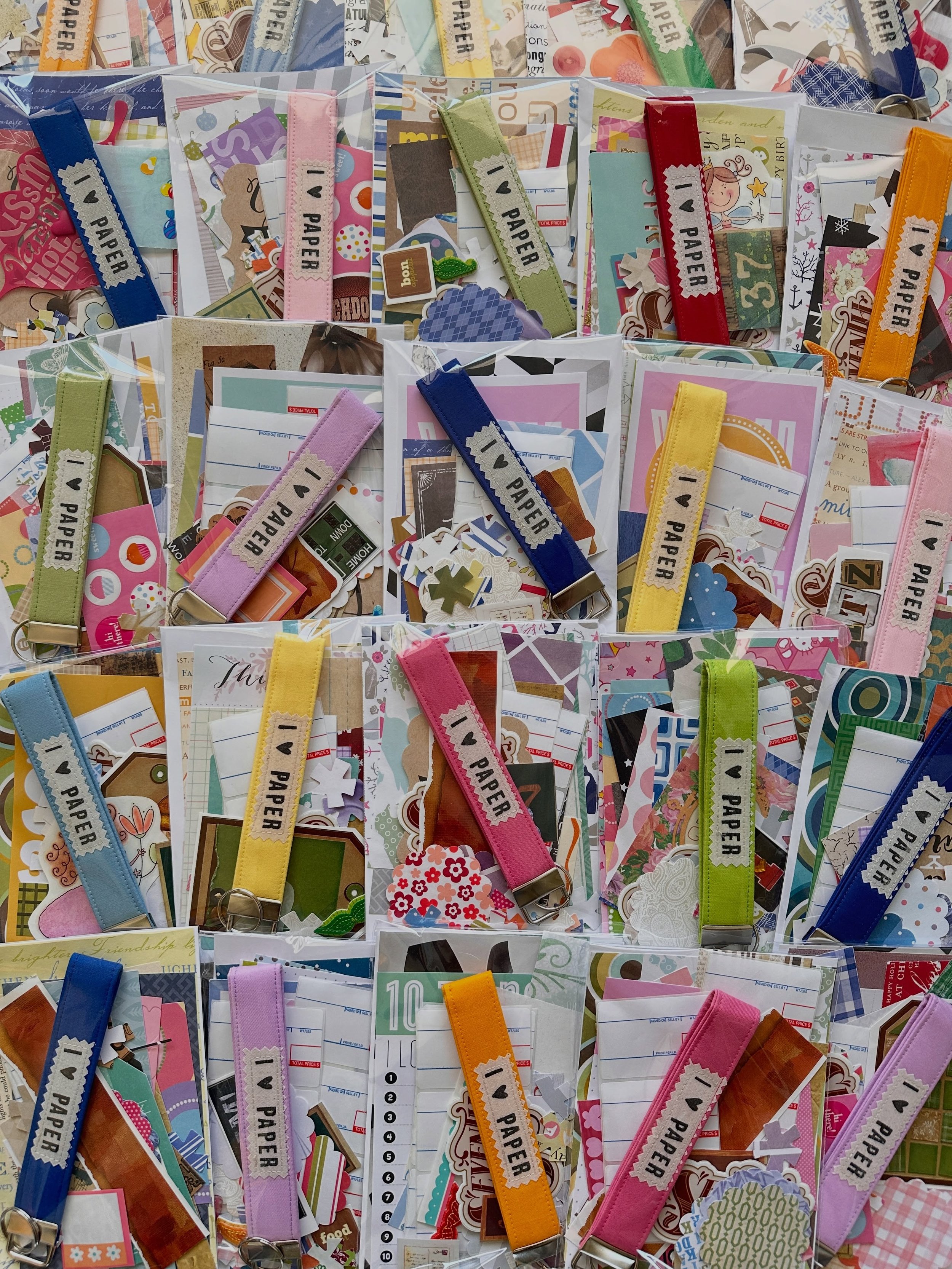 TOMORROW is @stationerystoreday 🙌 @calliopepaperie is giving away goodie bags to the first 25 people online and in store and you *might* receive one of these very fun ephemera + key fob bags i put together 🥰 i was already obsessed with paper before