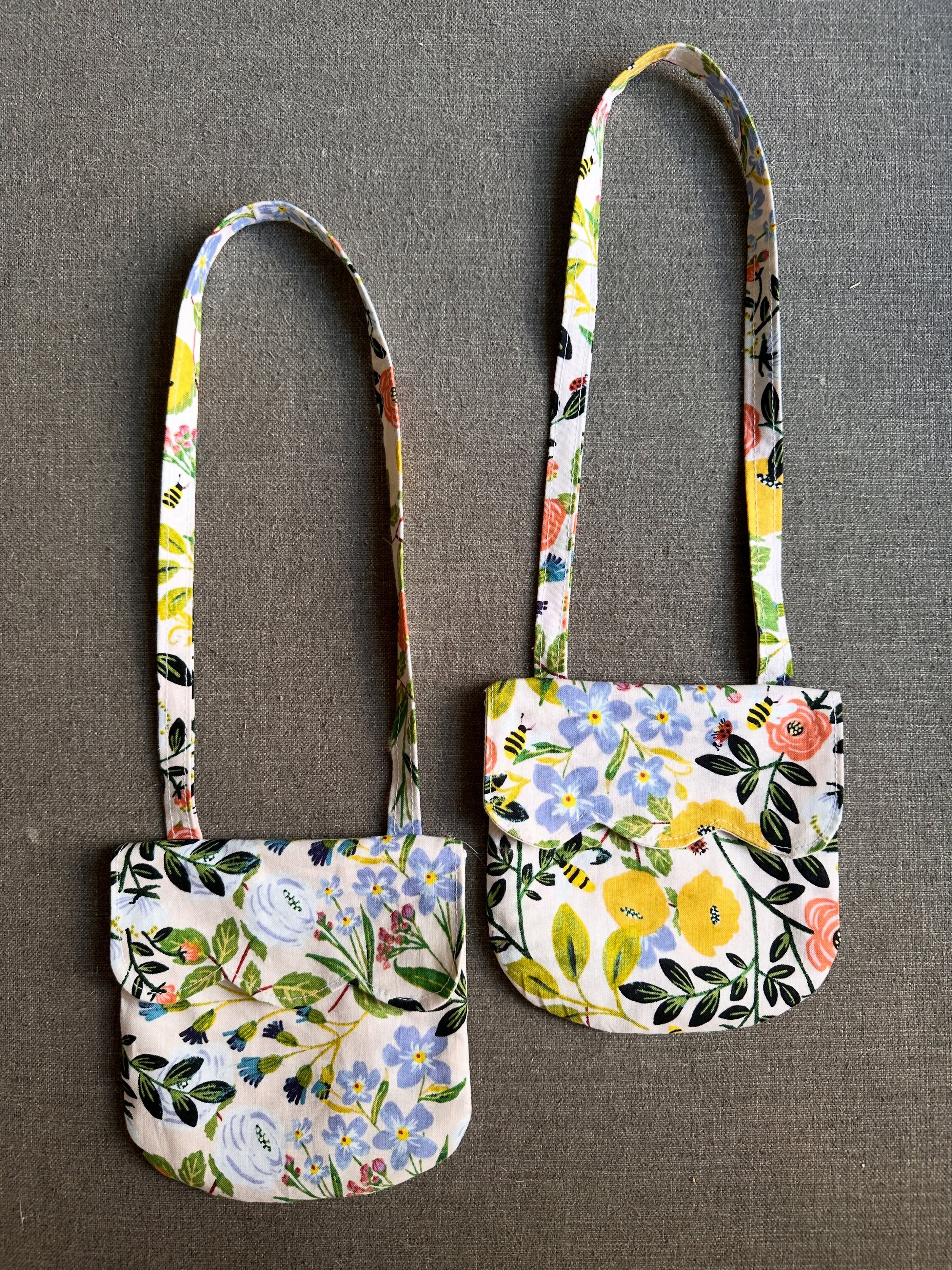 we went to a vow renewal over the weekend and had to dress fancy for the first time (the girls&rsquo; first time 😂) and i made little marching crossbody bags to up the &lsquo;fancy factor&rsquo; 👛 so fun to work on something different every once in