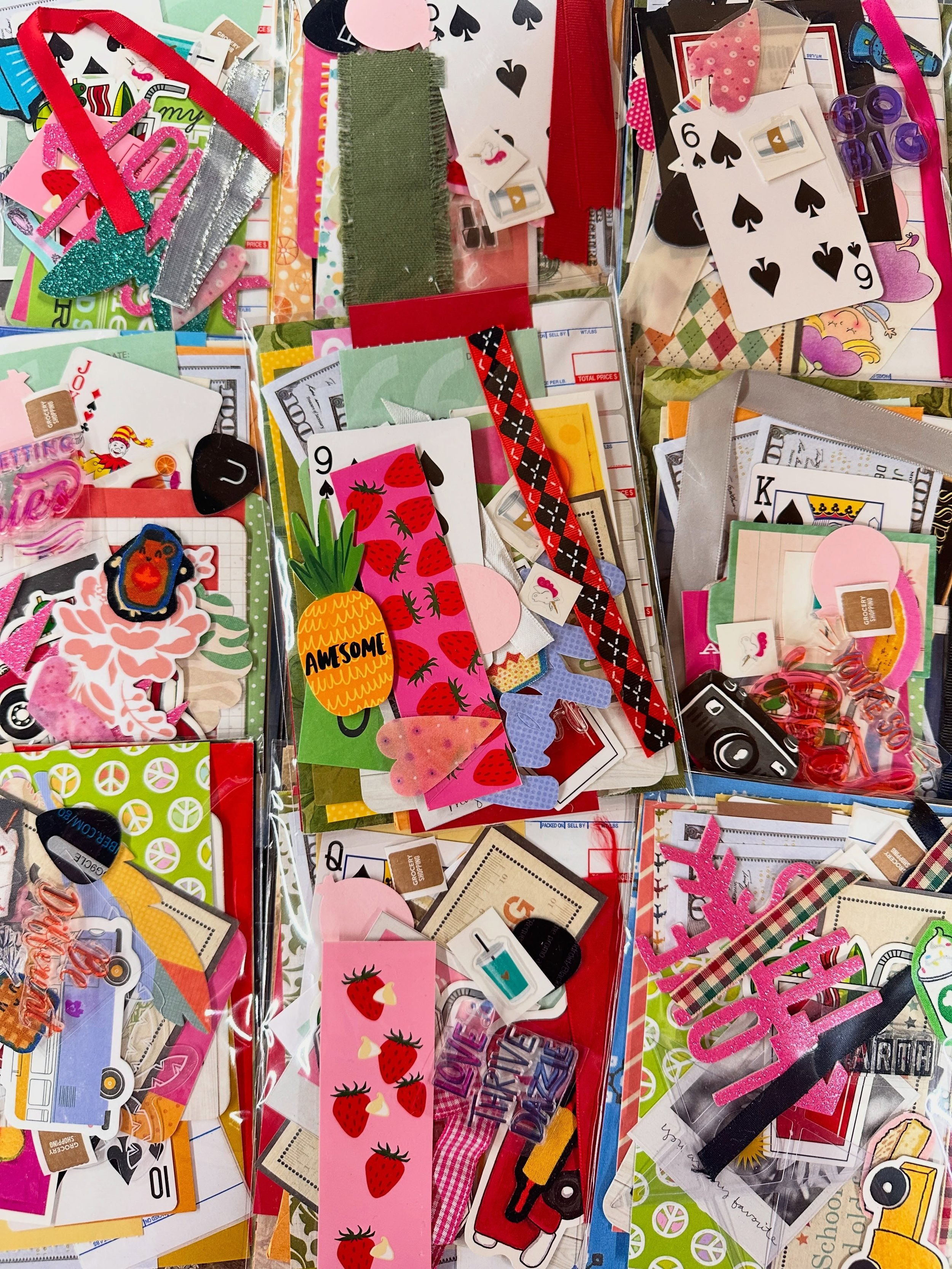 eeek! so excited to be shipping off my first junk journal ephemera packs later this week to @saltycleveland 😬 let me know of any other places that might want to stock these!