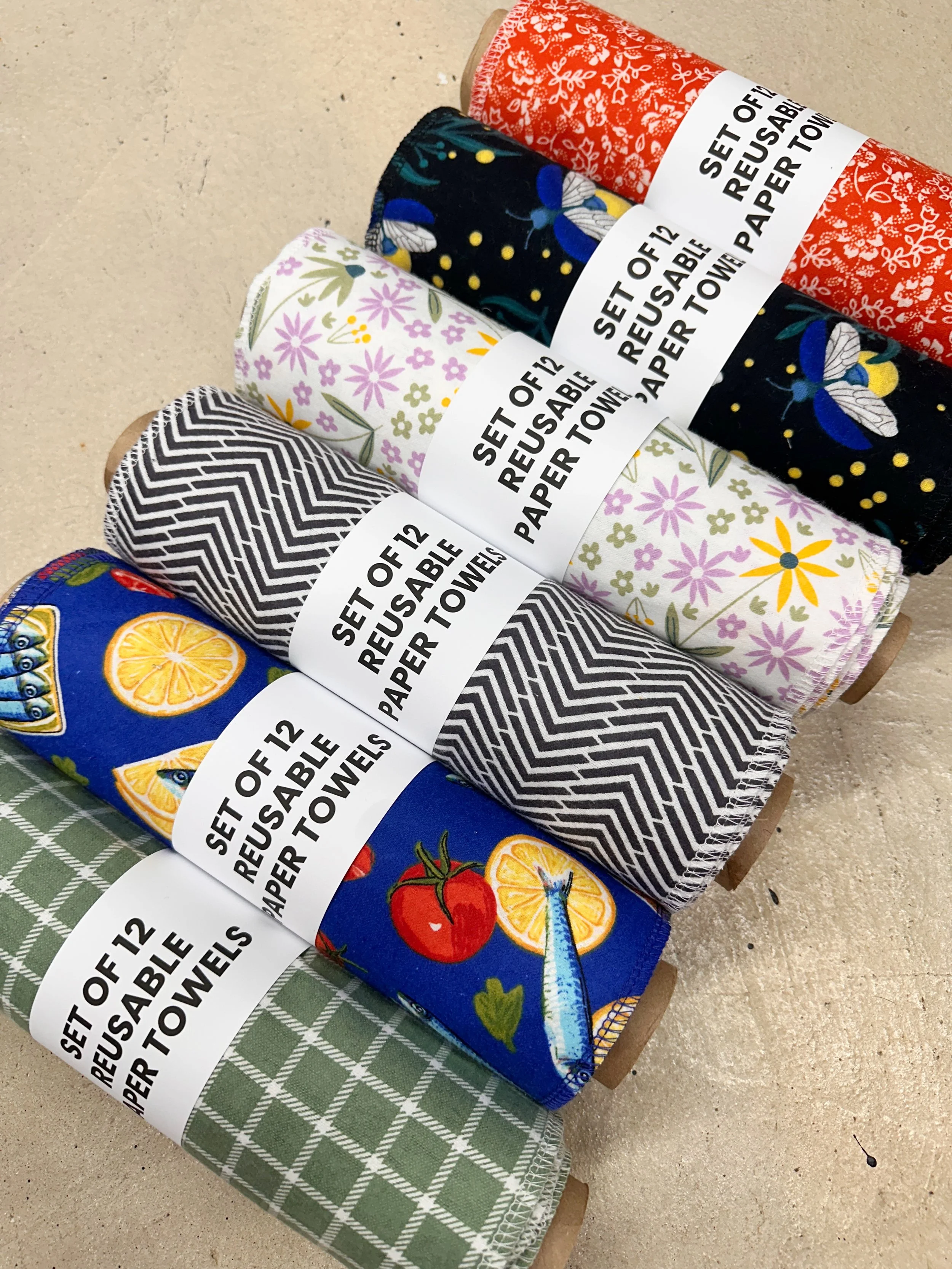 my weekend was full of paper towel making!
