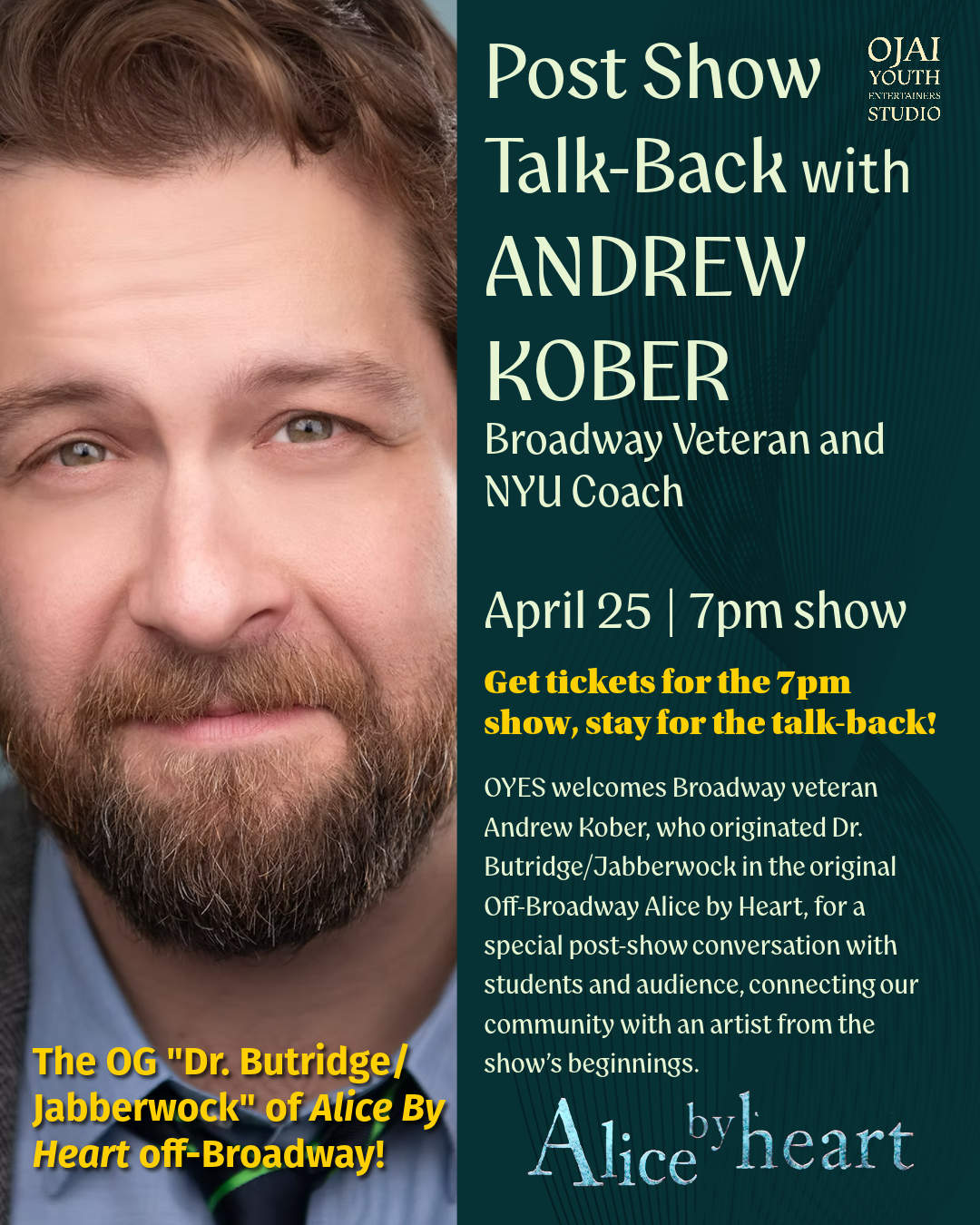 Andrew Kober: Acting a Song Workshop