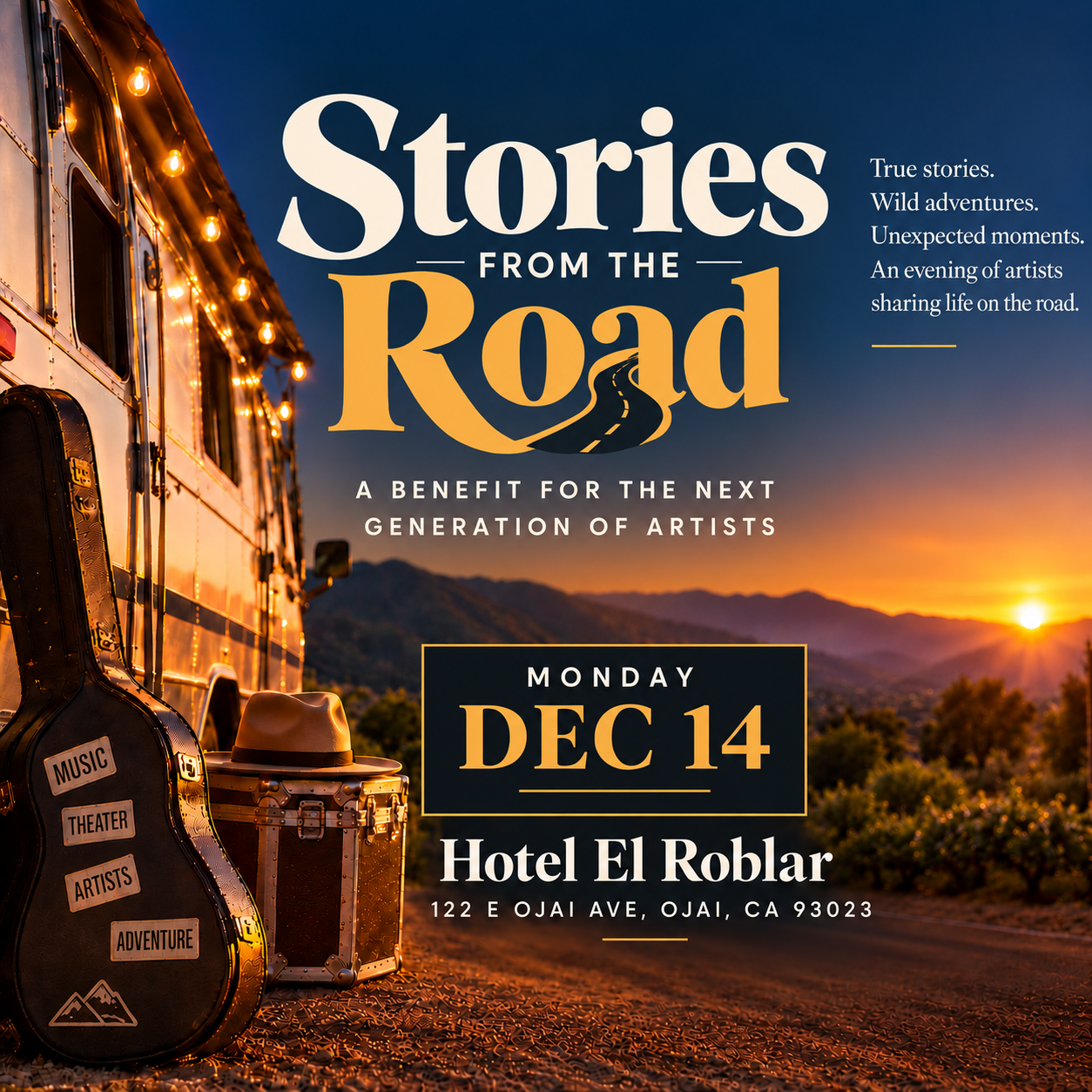 Benefit Gala: Stories From the Road
