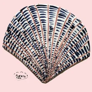 Shell 34, Pink and Cobalt Oxide