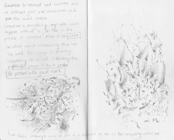 Intimate jottings from Fatima’s notebook.